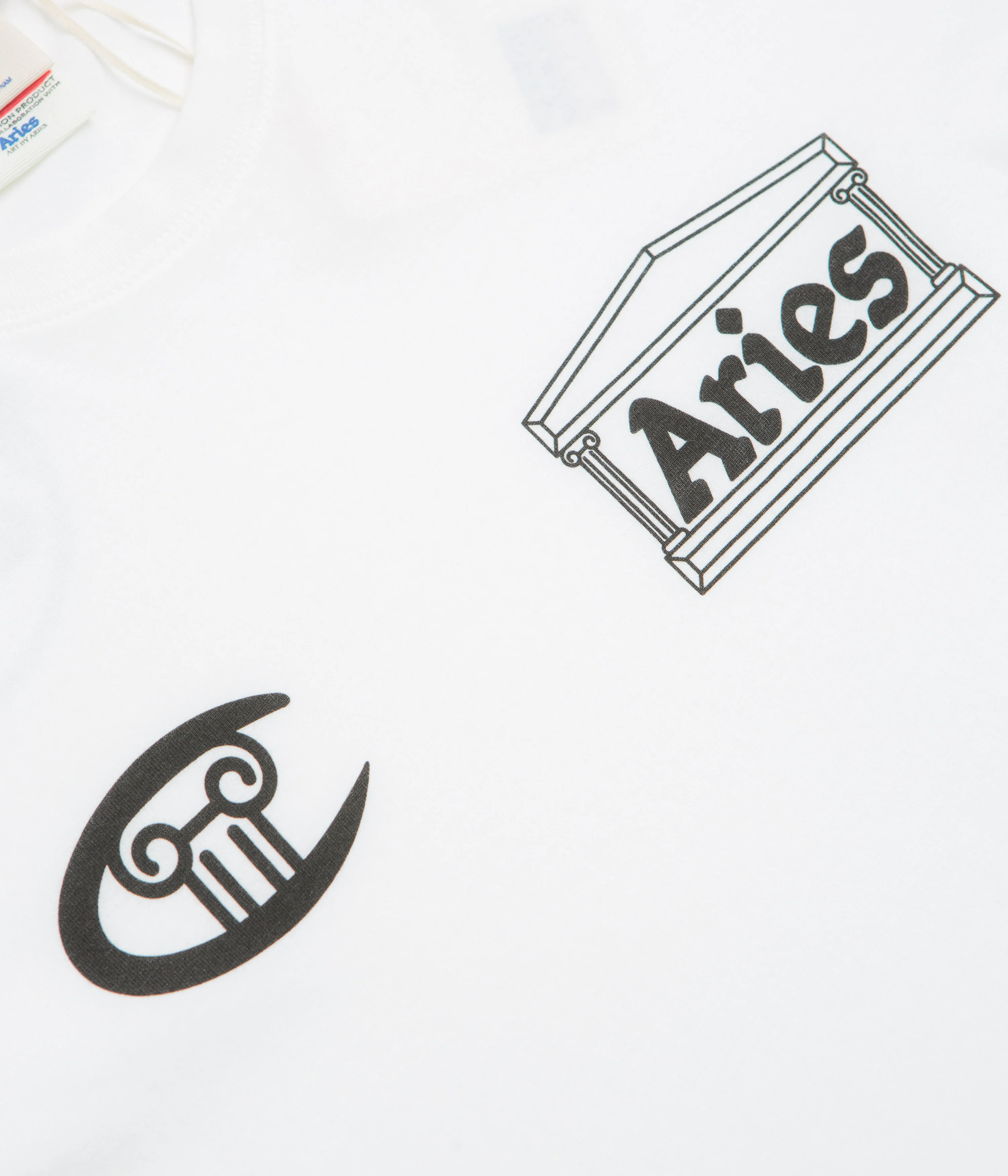 Champion x Aries Stars Long Sleeve T-Shirt - White - Image 4