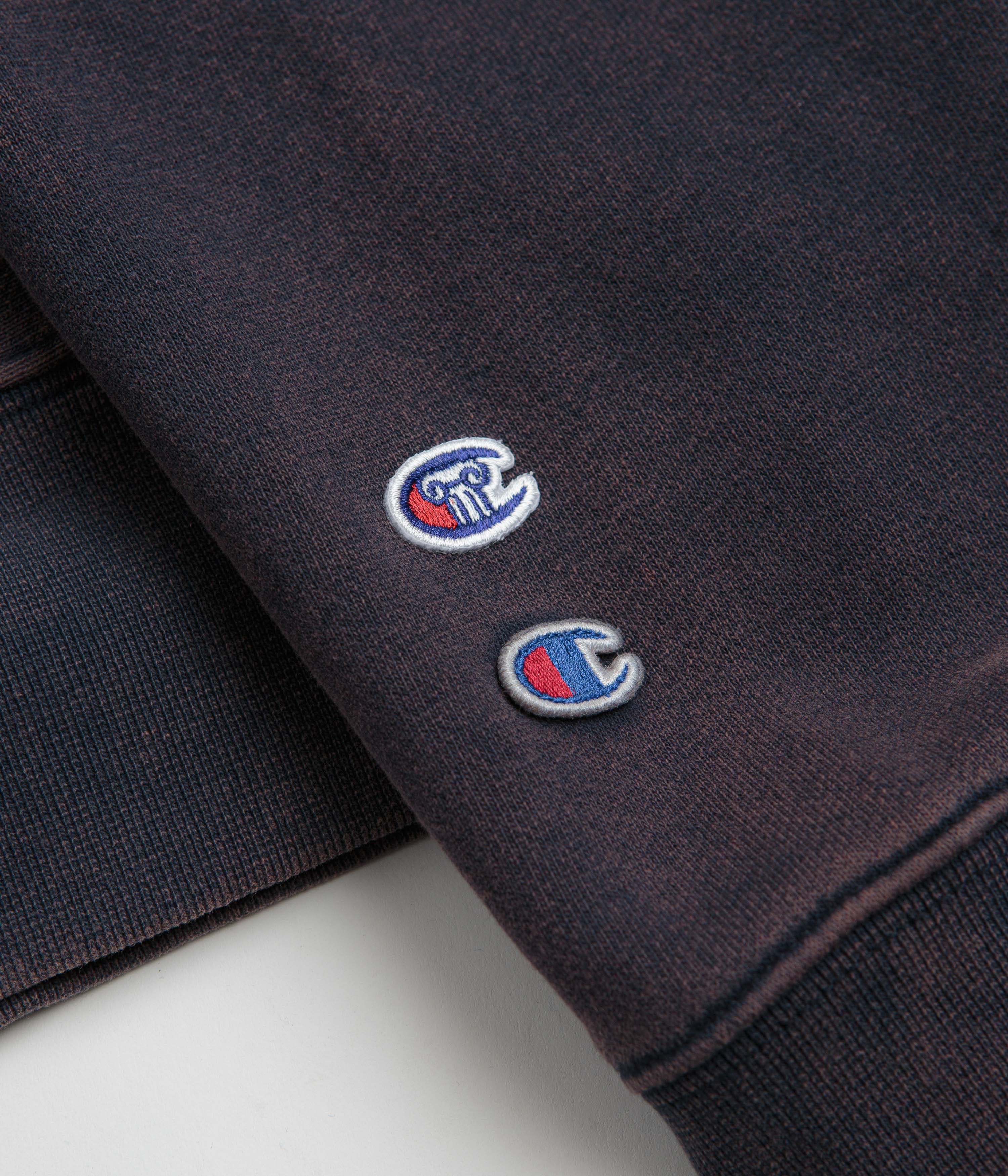 Champion x Aries Truth Hoodie - Navy - Image 7