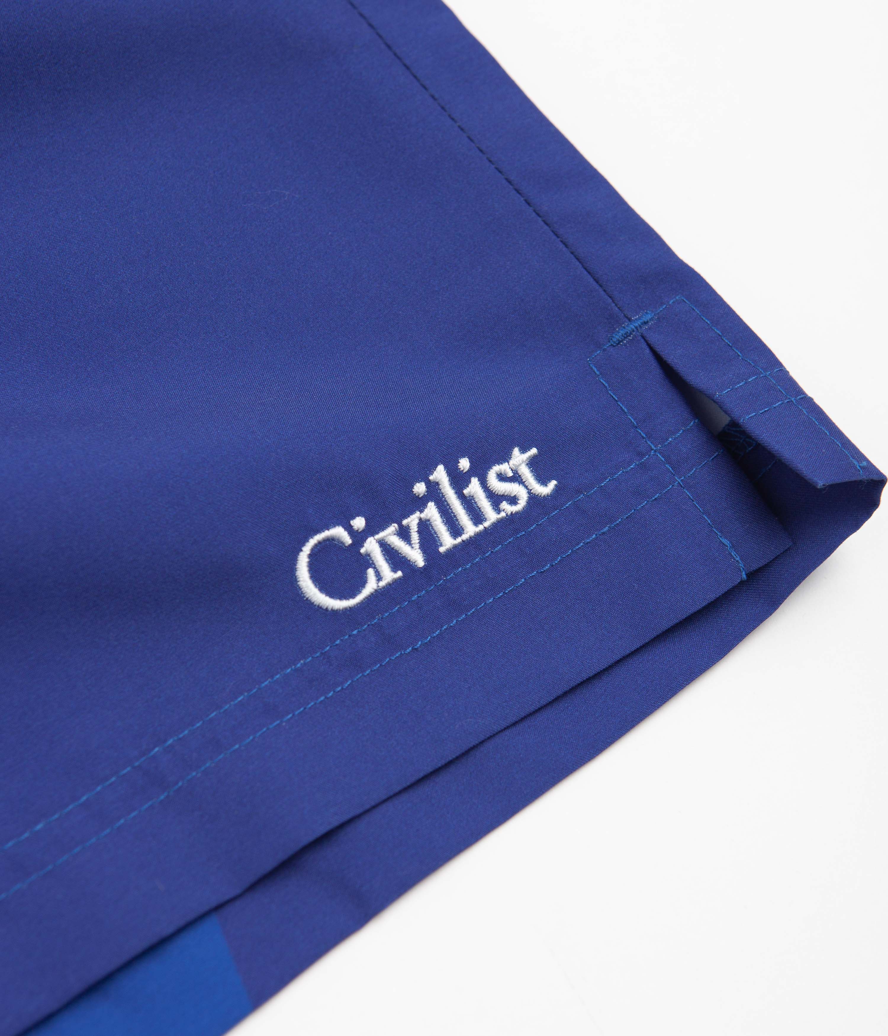 Civilist Butterfly Shorts - Navy / Royal - Image 4