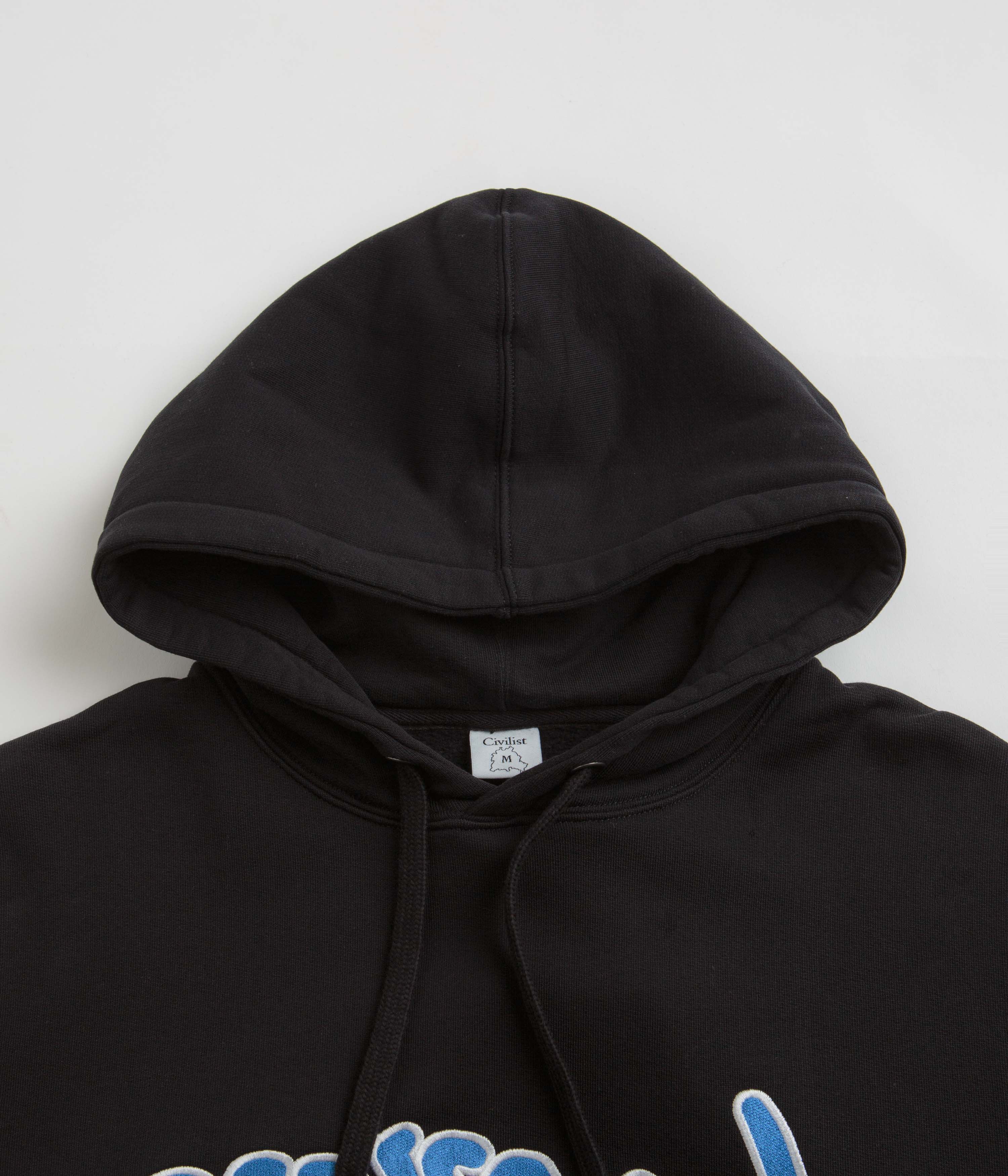 Civilist Curl Hoodie - Black - Image 2