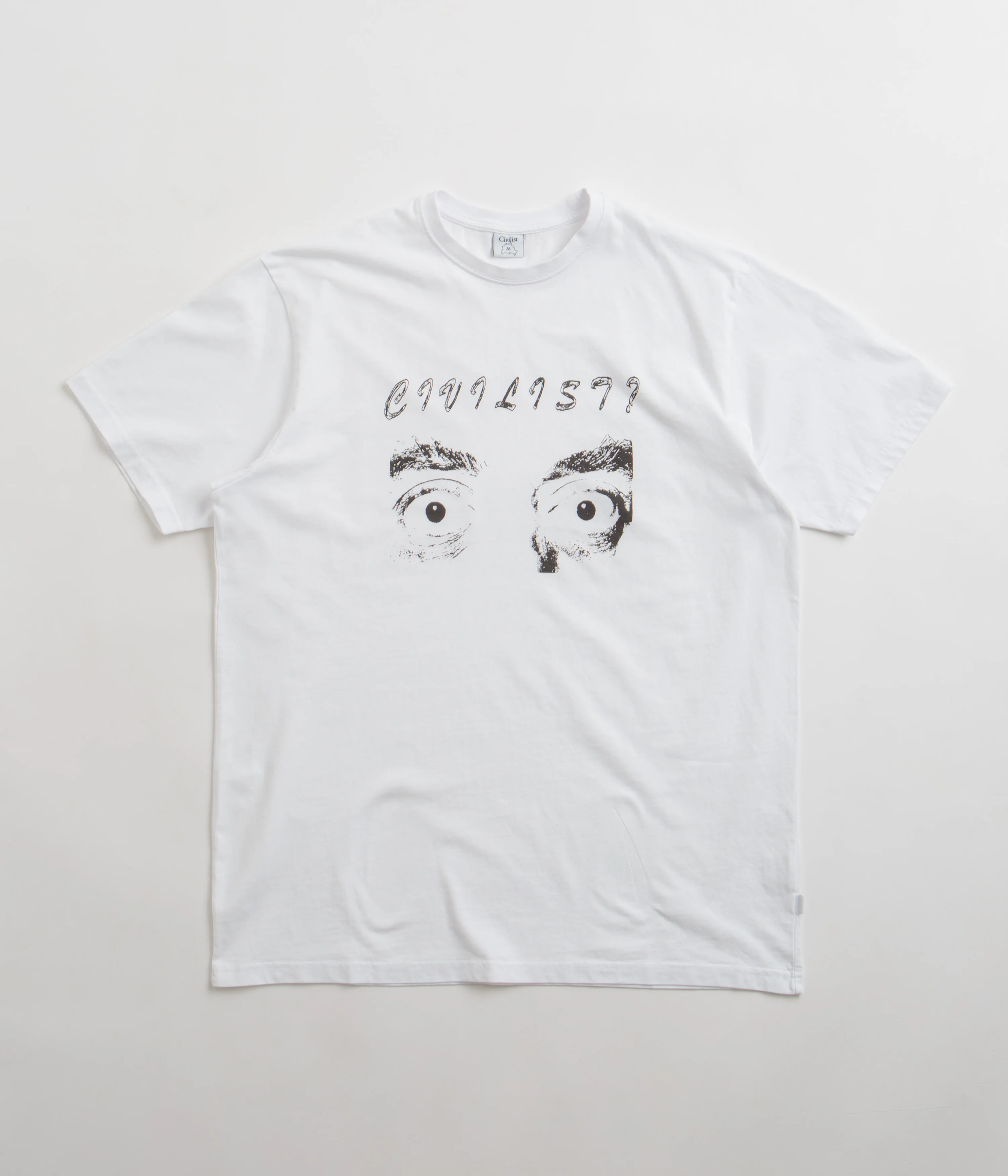 Civilist Eyes T-Shirt - White