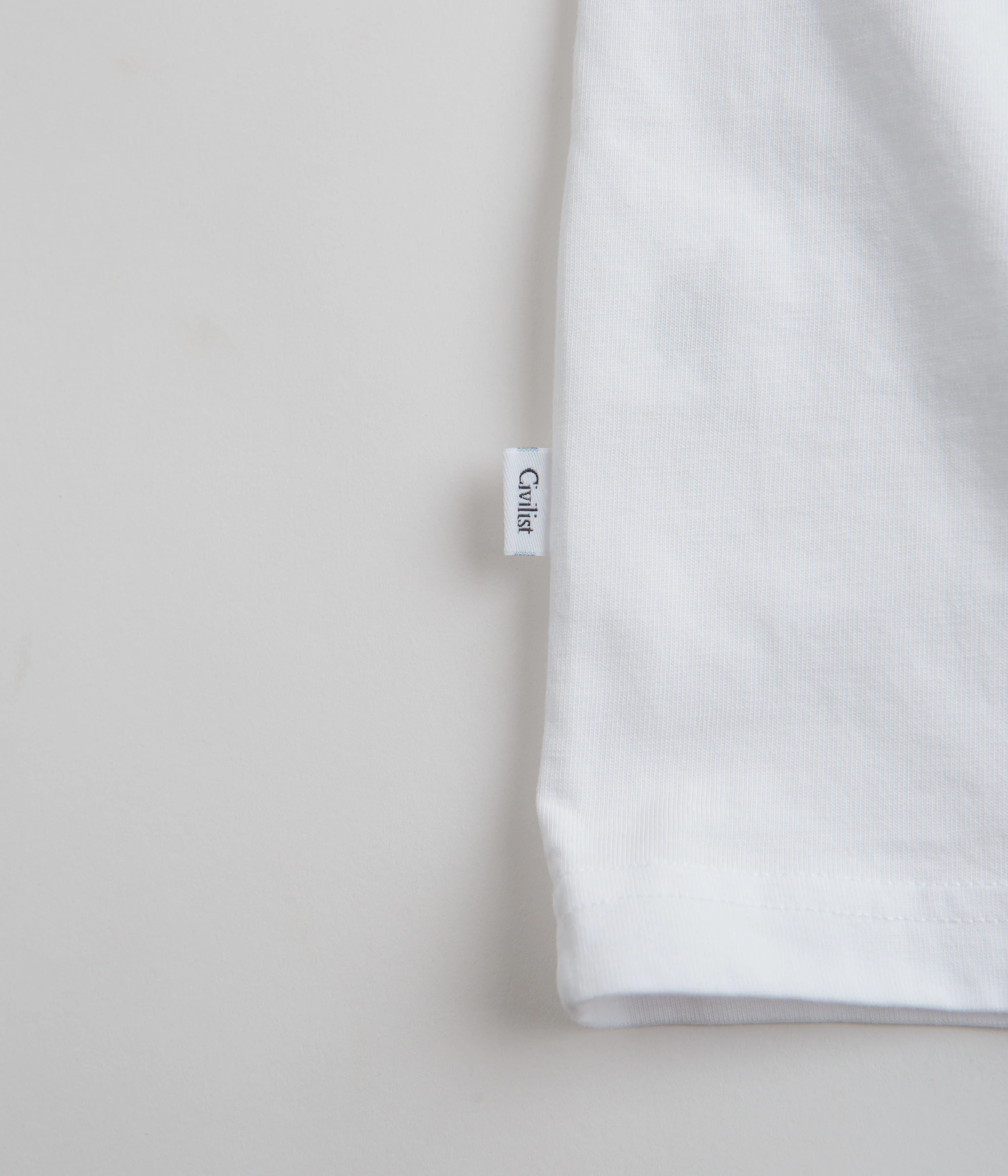 Civilist Eyes T-Shirt - White - Image 4