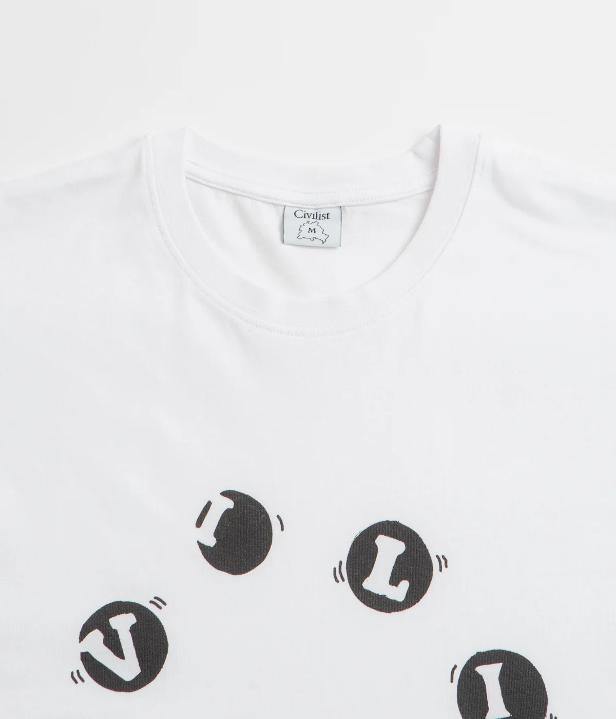 Civilist Juggle T-Shirt - White - Image 2