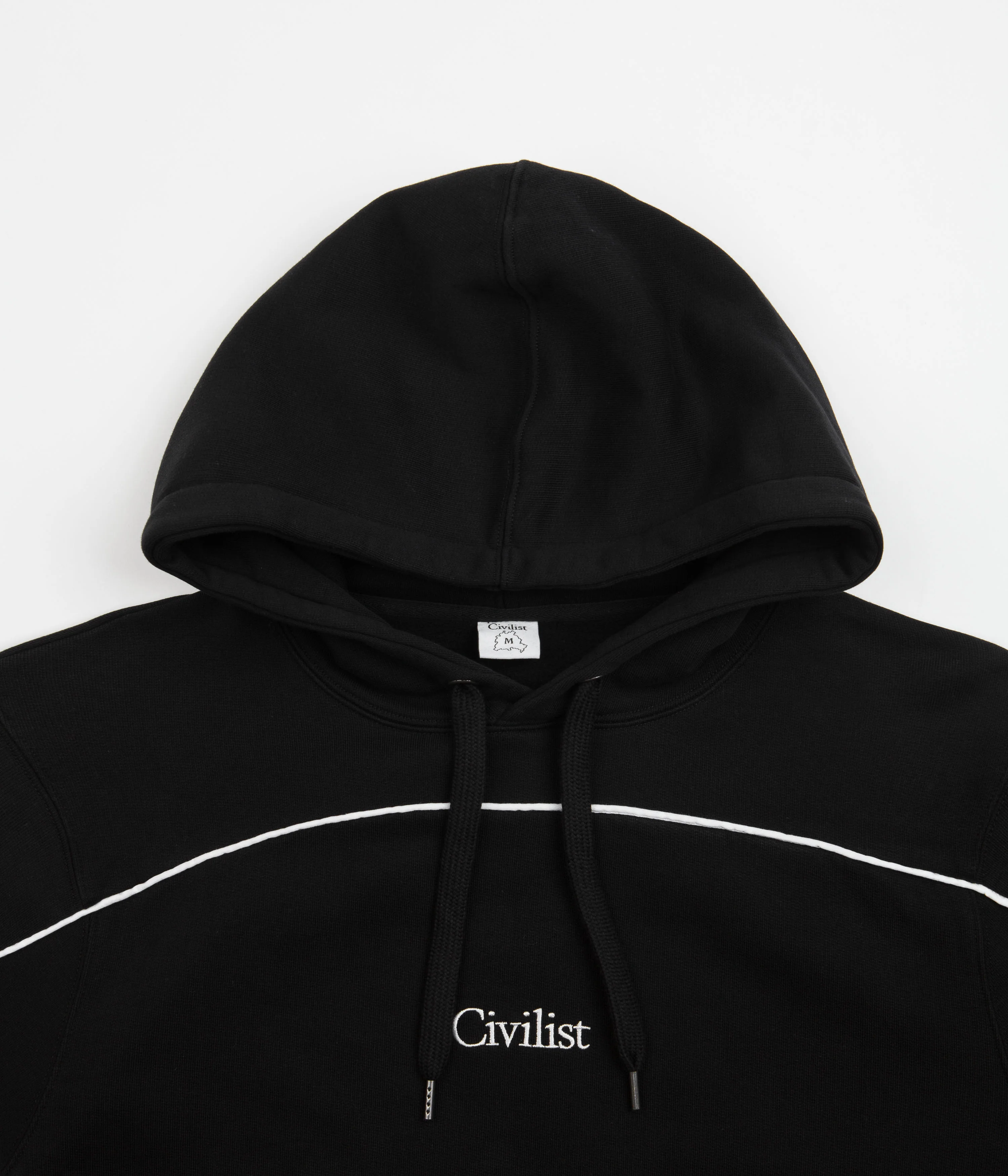 Civilist Line Hoodie - Black - Image 4