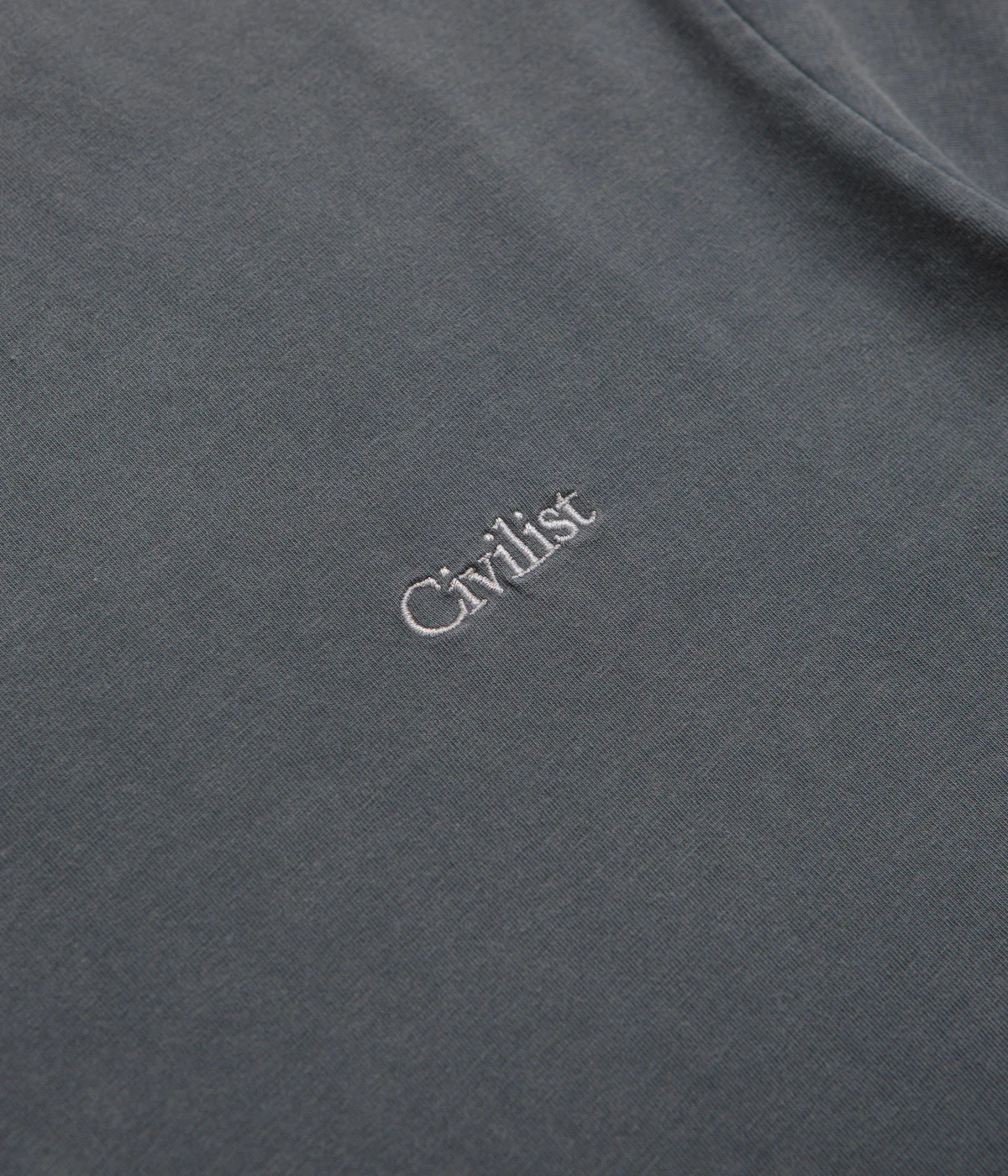 Civilist Mini Logo T-Shirt - Pepper - Image 3