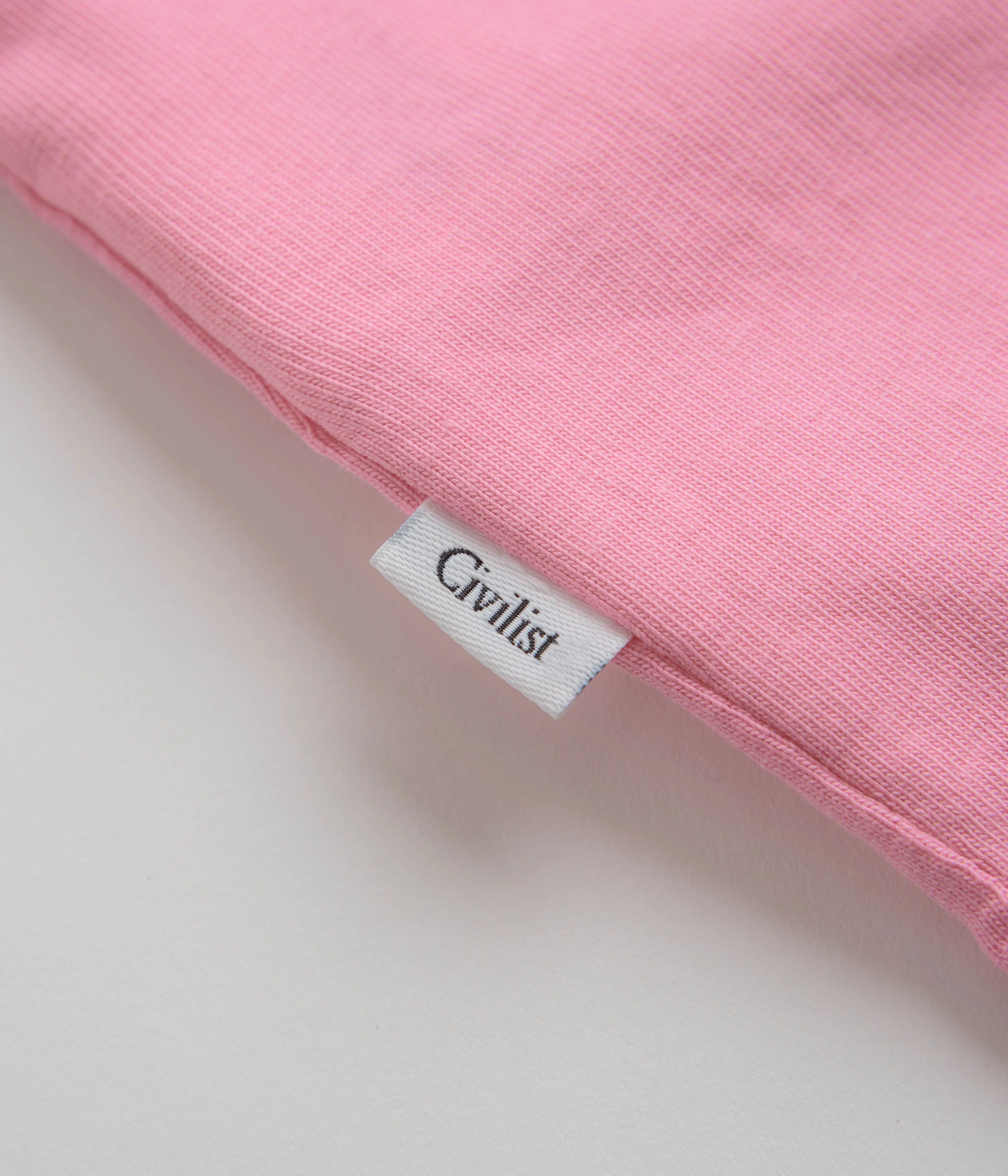 Civilist Mini Logo T-Shirt - Pink - Image 4