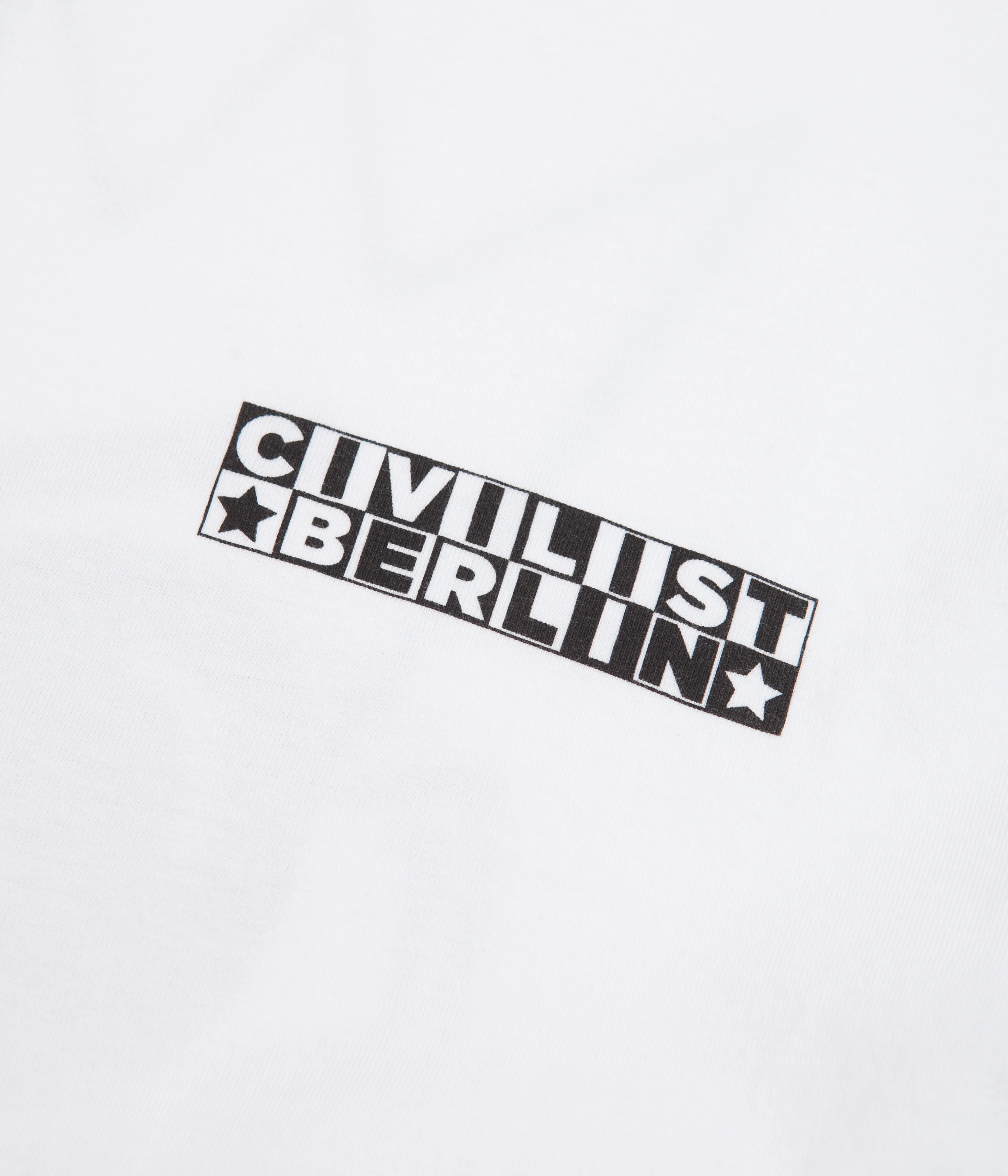 Civilist Monochrome T-Shirt - White - Image 3