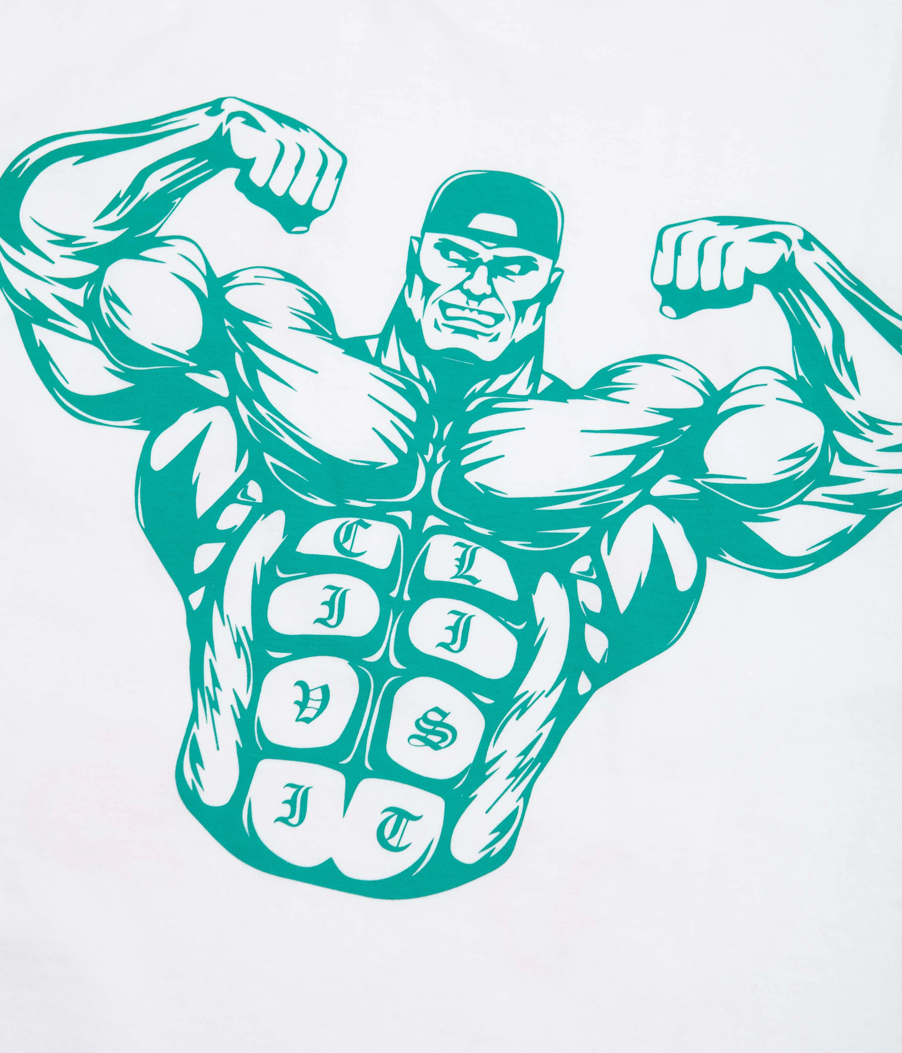 Civilist Muscle T-Shirt - White - Image 6