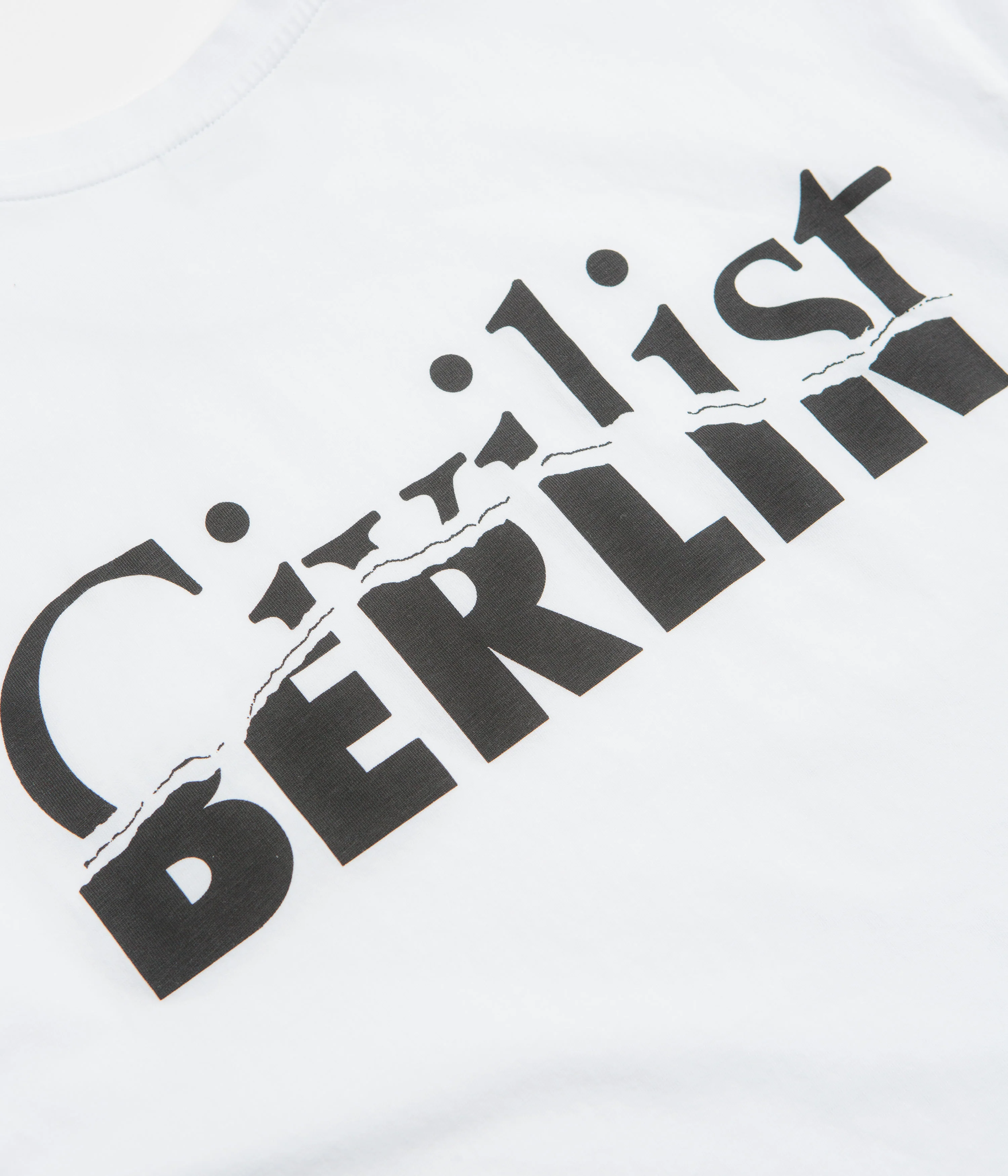 Civilist Rip T-Shirt - White - Image 4