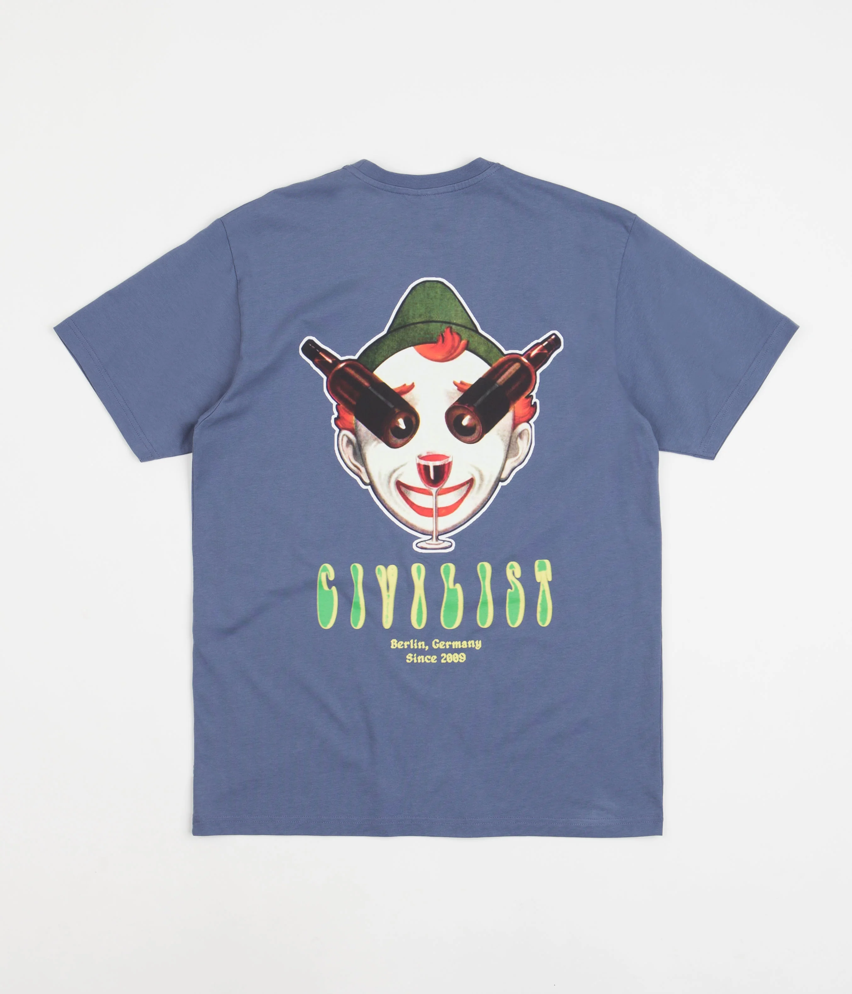Civilist Saufklaun T-Shirt - Faded Navy - Image 2