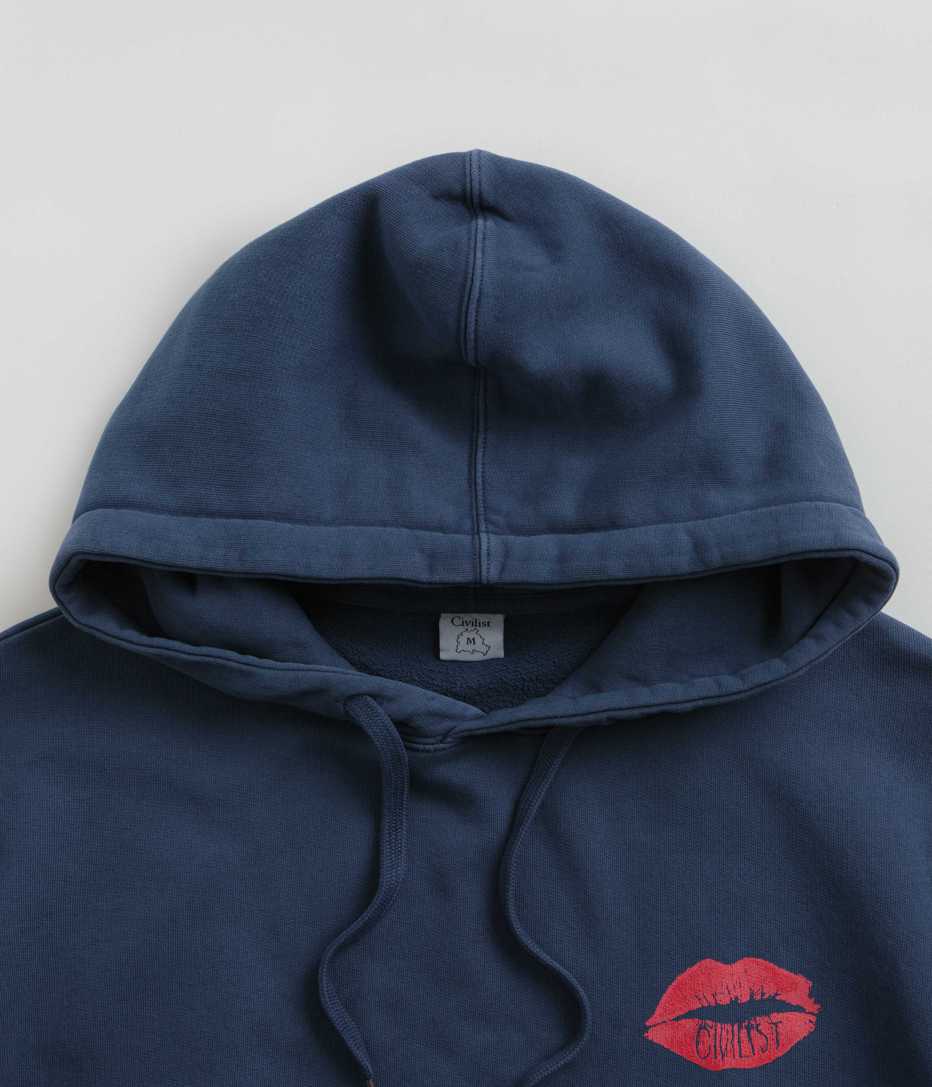 Civilist Schmatzer Hoodie - Washed Navy - Image 5