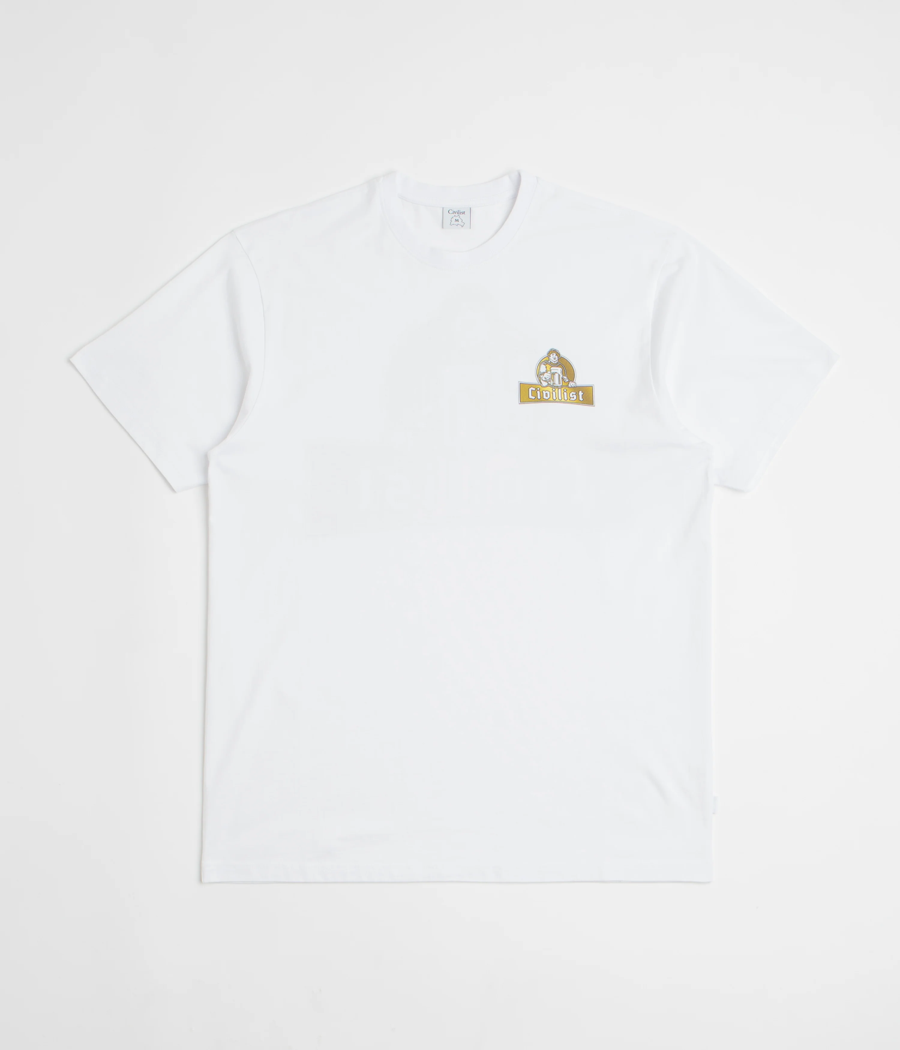Civilist Schulle Chrome T-Shirt - White - Image 2