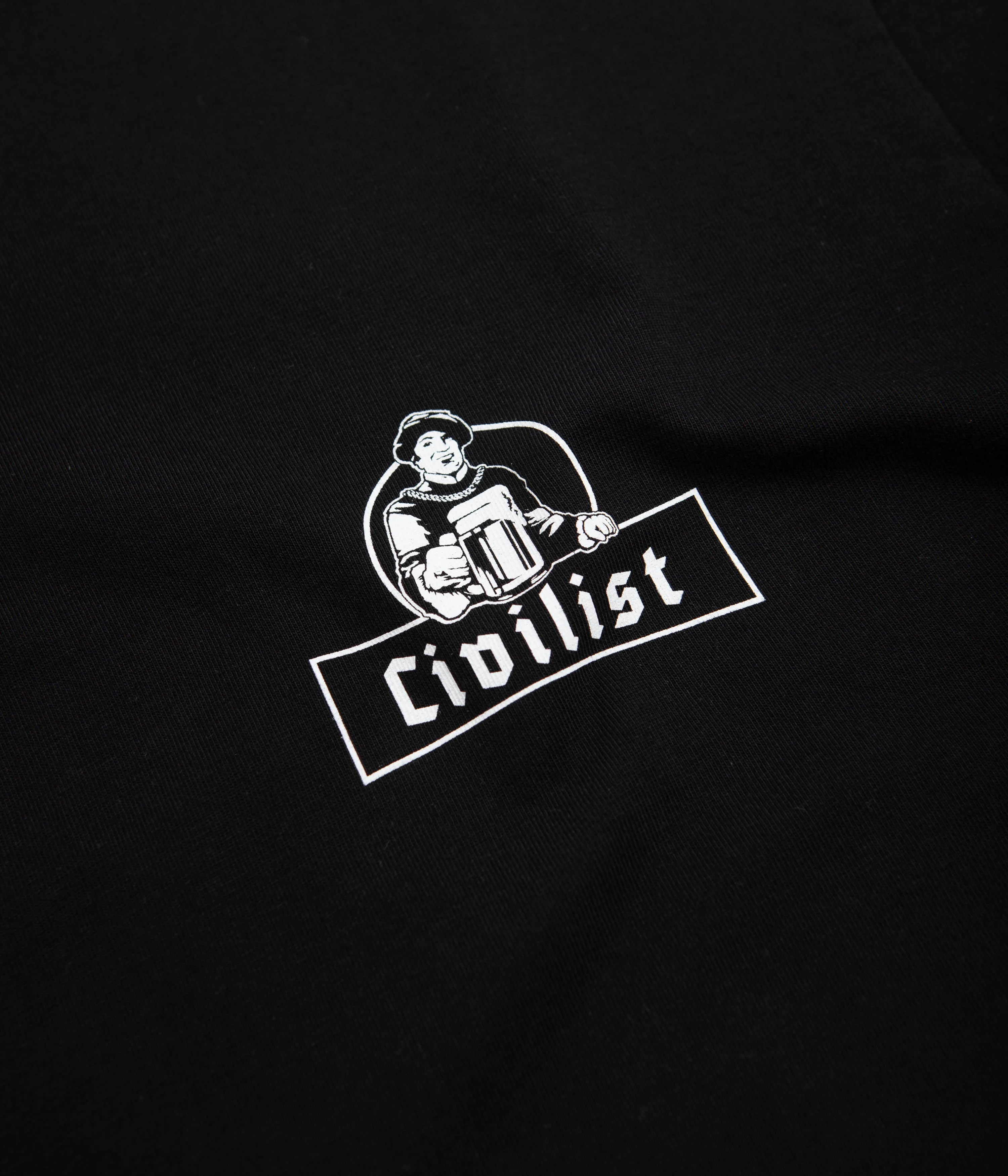 Civilist Schulle T-Shirt - Black - Image 3