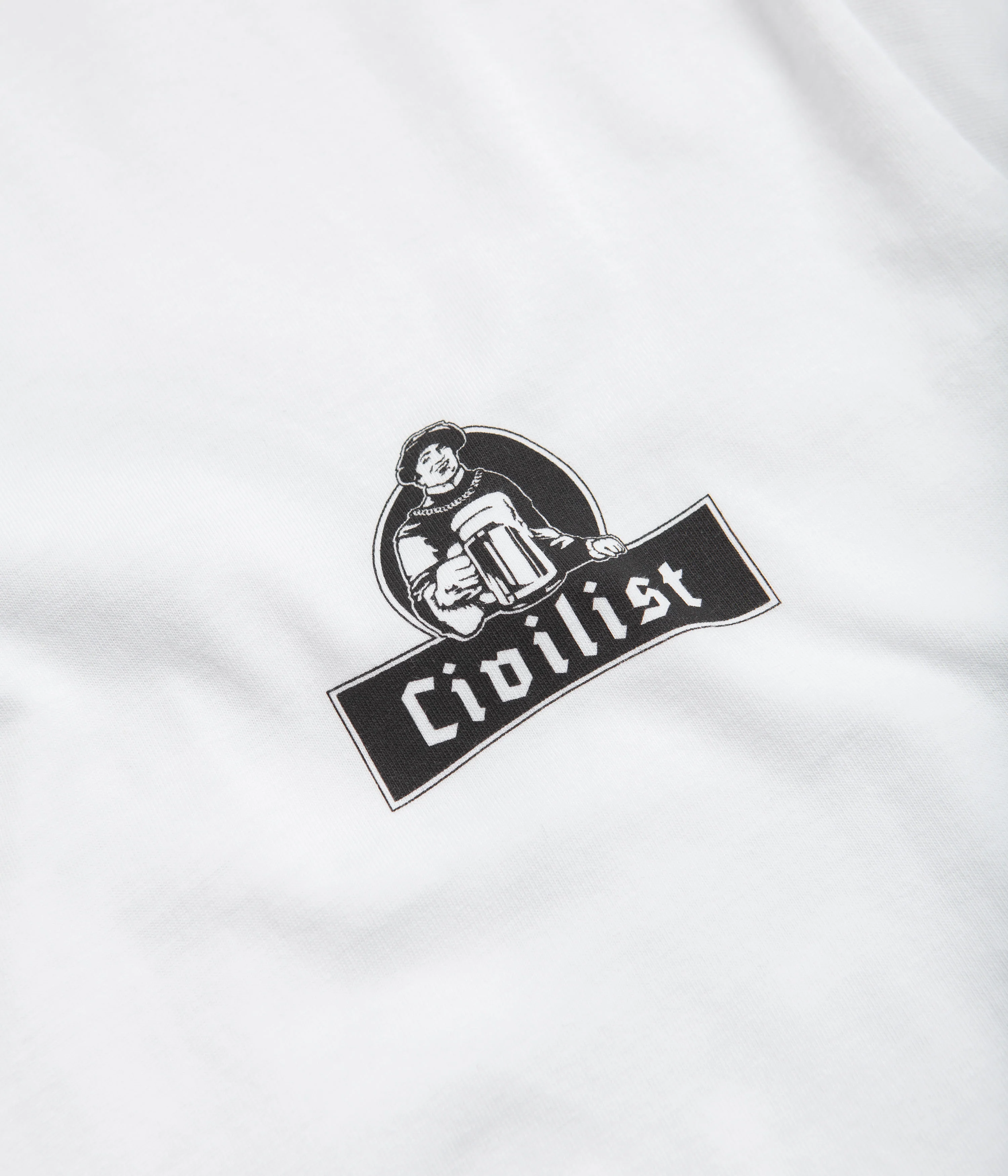 Civilist Schulle T-Shirt - White - Image 3