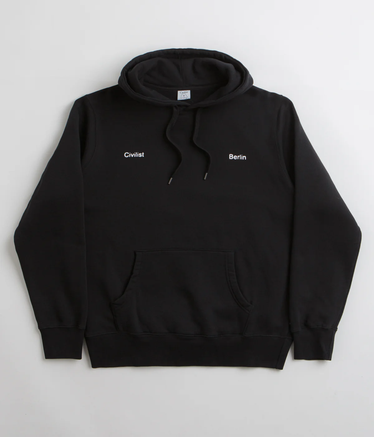 Civilist Skull Hoodie - Black - Image 2