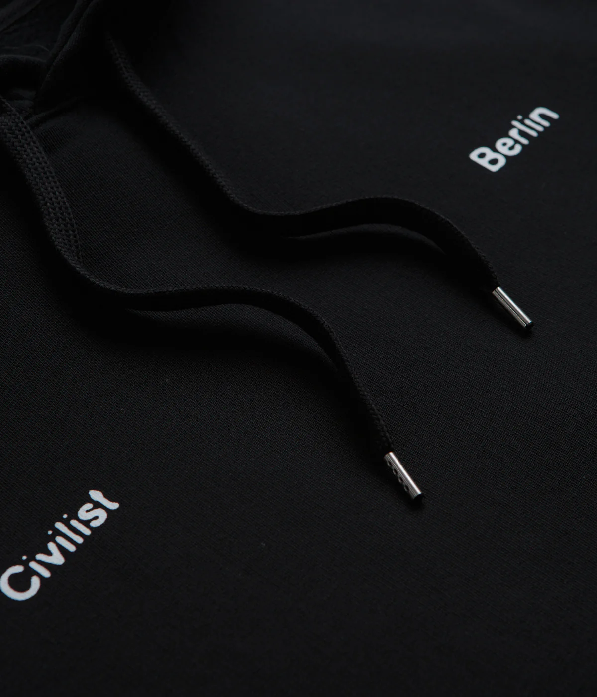 Civilist Skull Hoodie - Black - Image 4