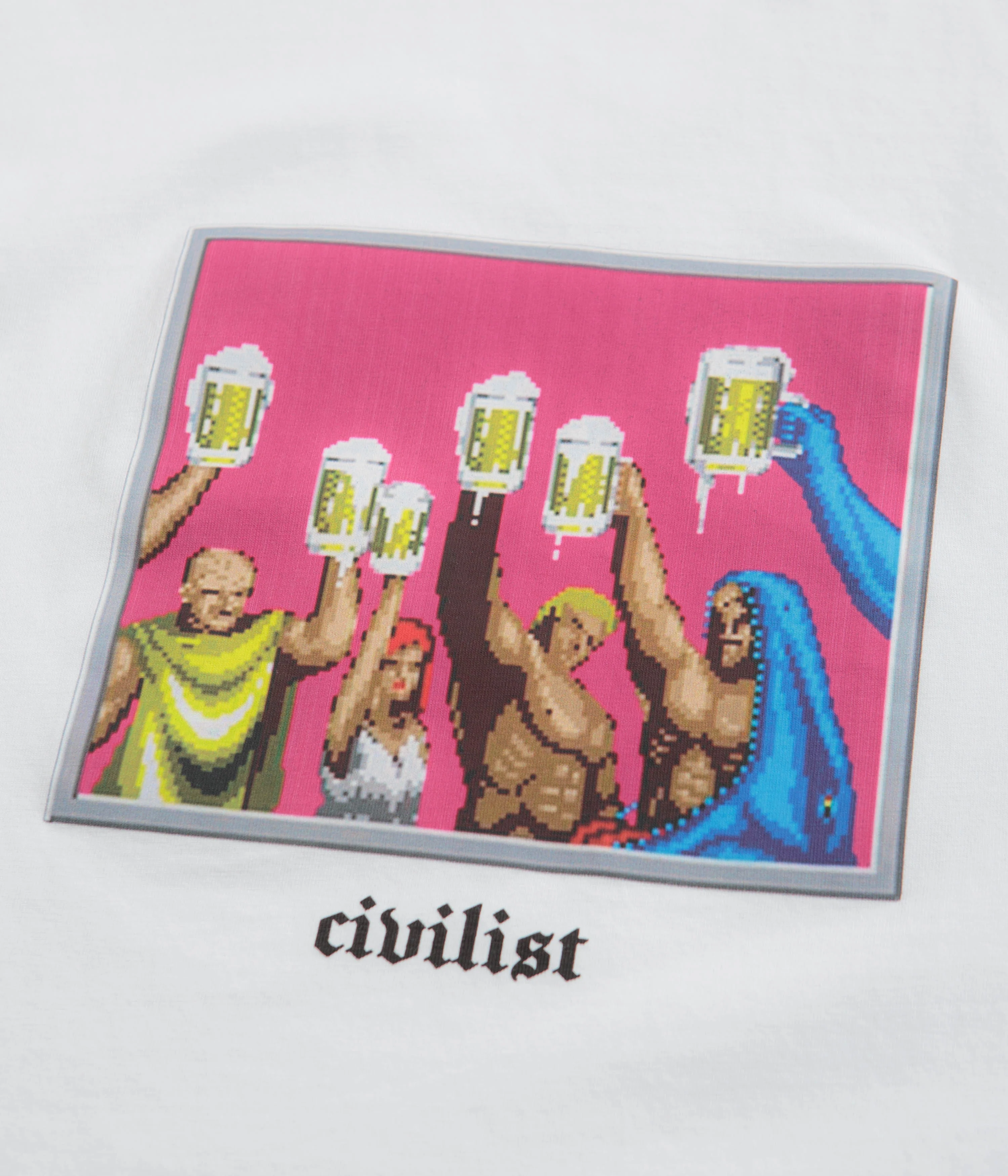Civilist The End T-Shirt - White - Image 3