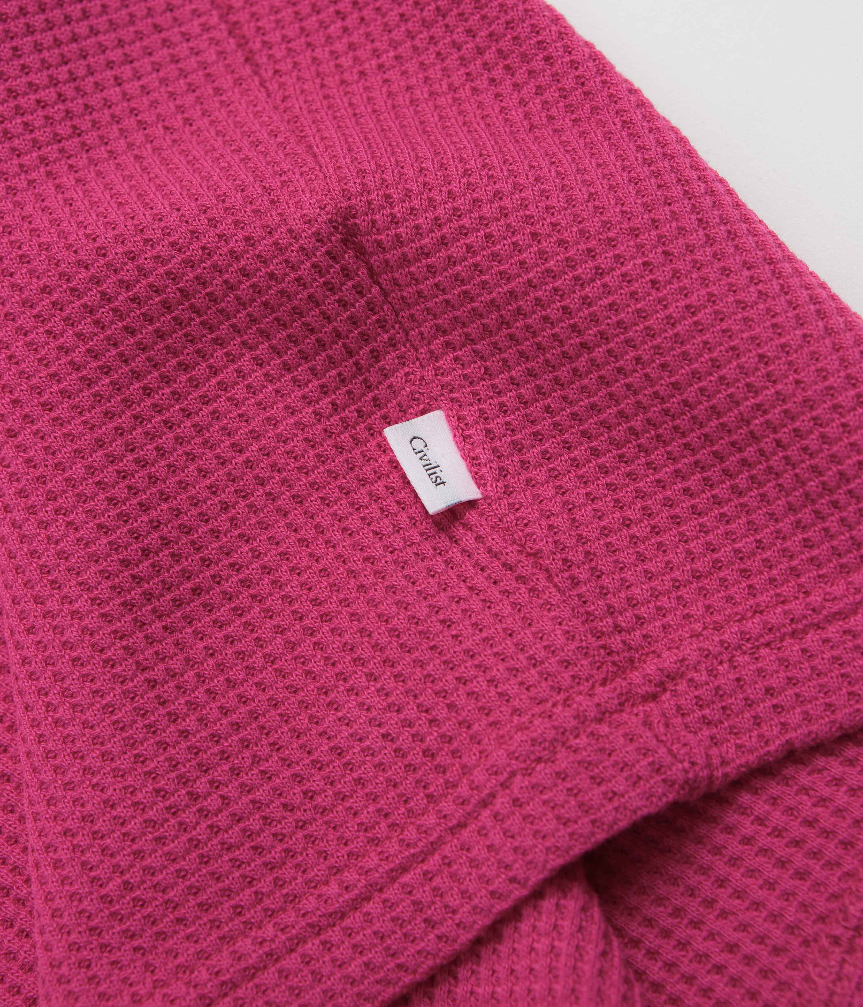 Civilist Thermal Long Sleeve T-Shirt - Fuchsia - Image 4