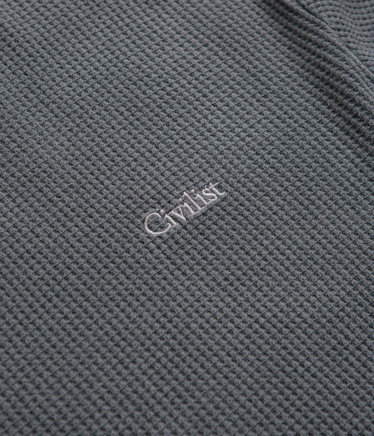 Civilist Thermal Long Sleeve T-Shirt - Pepper - Image 3
