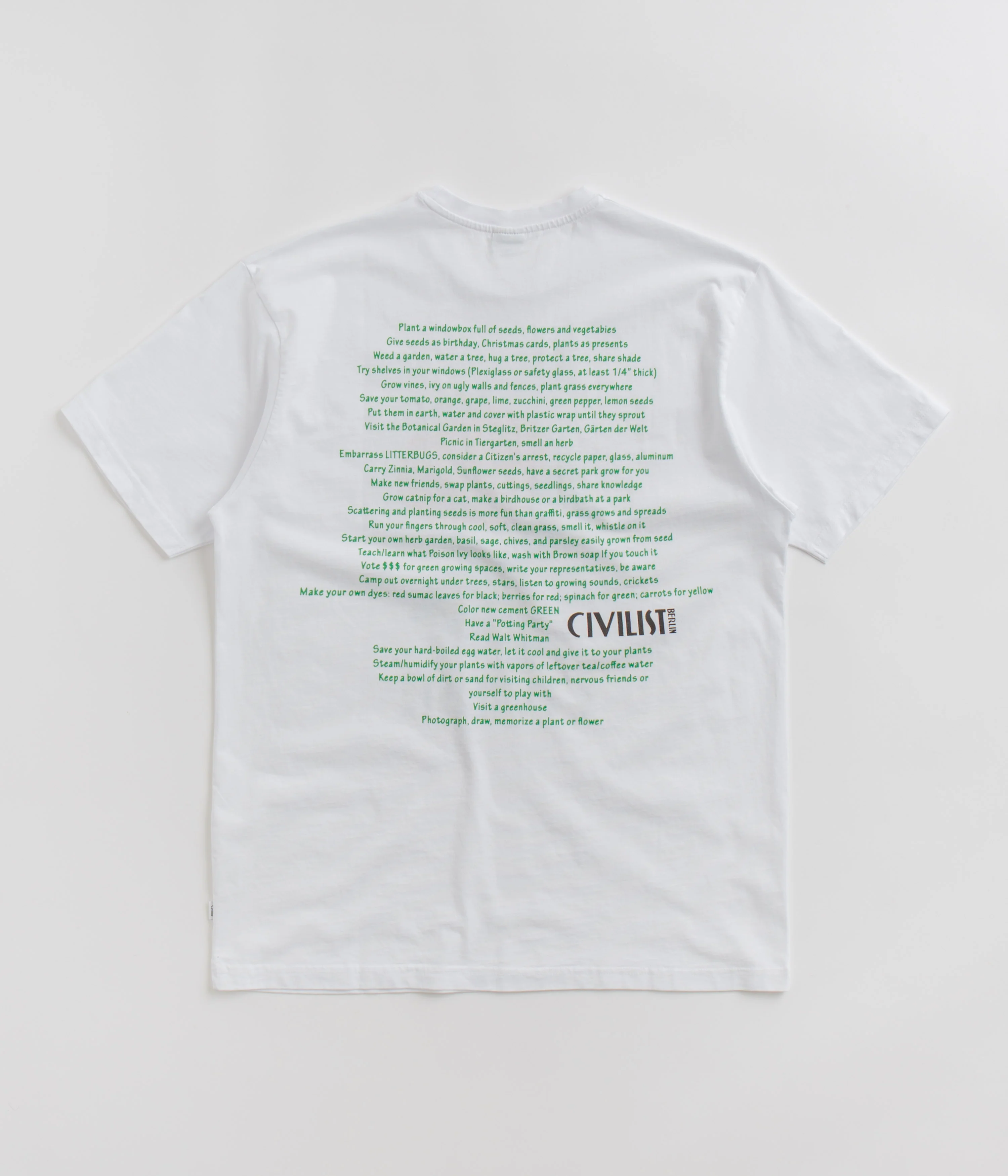 Civilist Tomato T-Shirt - White - Image 2