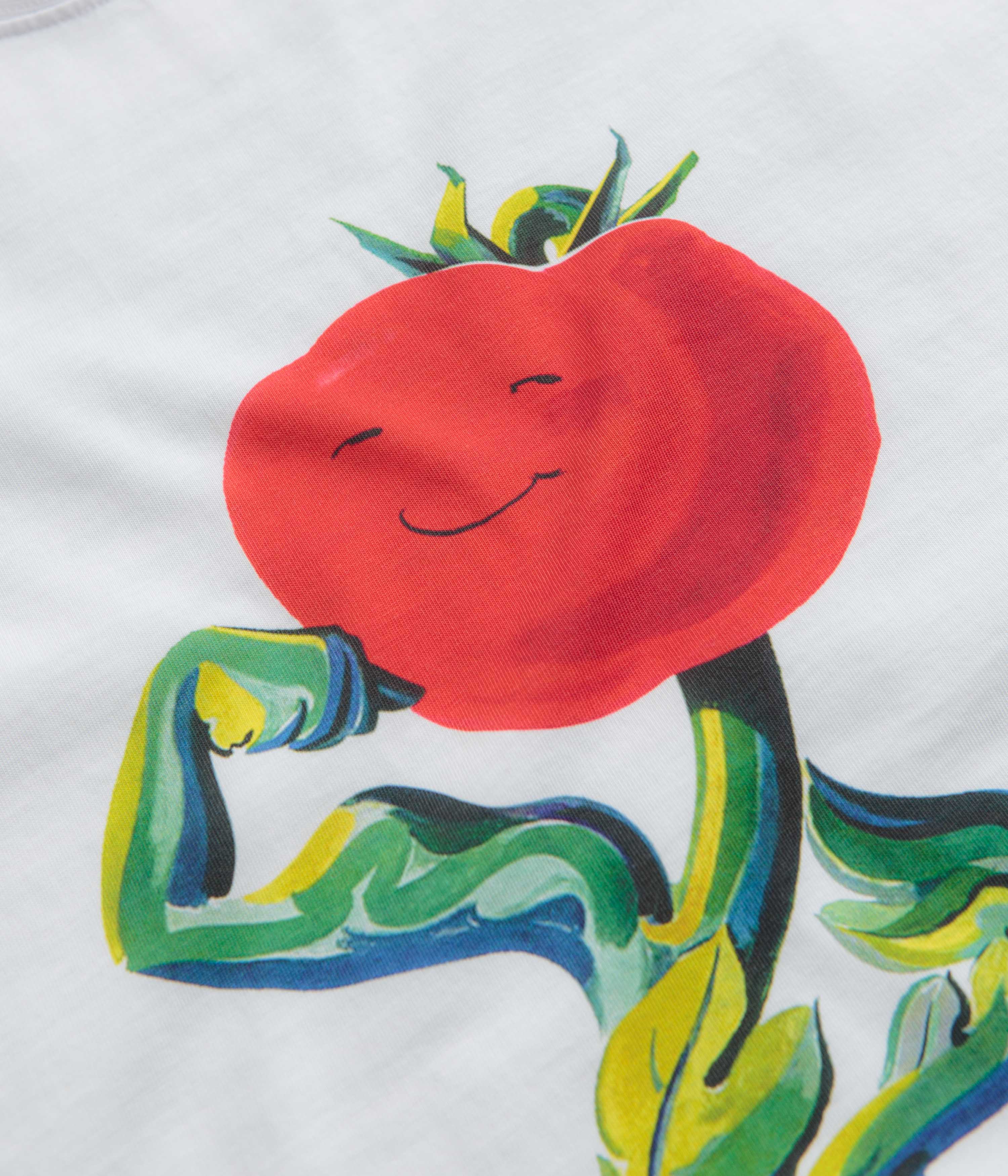 Civilist Tomato T-Shirt - White - Image 3