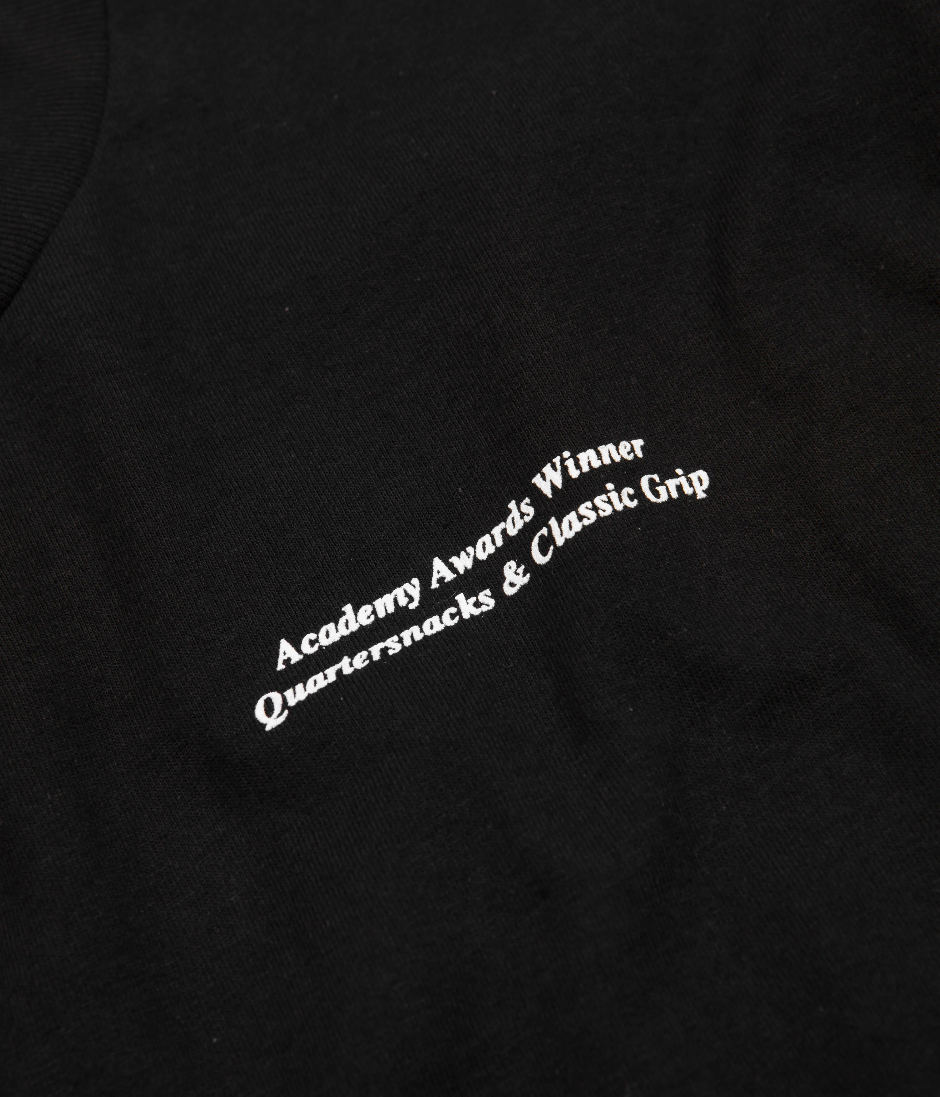 Classic Grip x Quartersnacks Winner T-Shirt - Black - Image 3