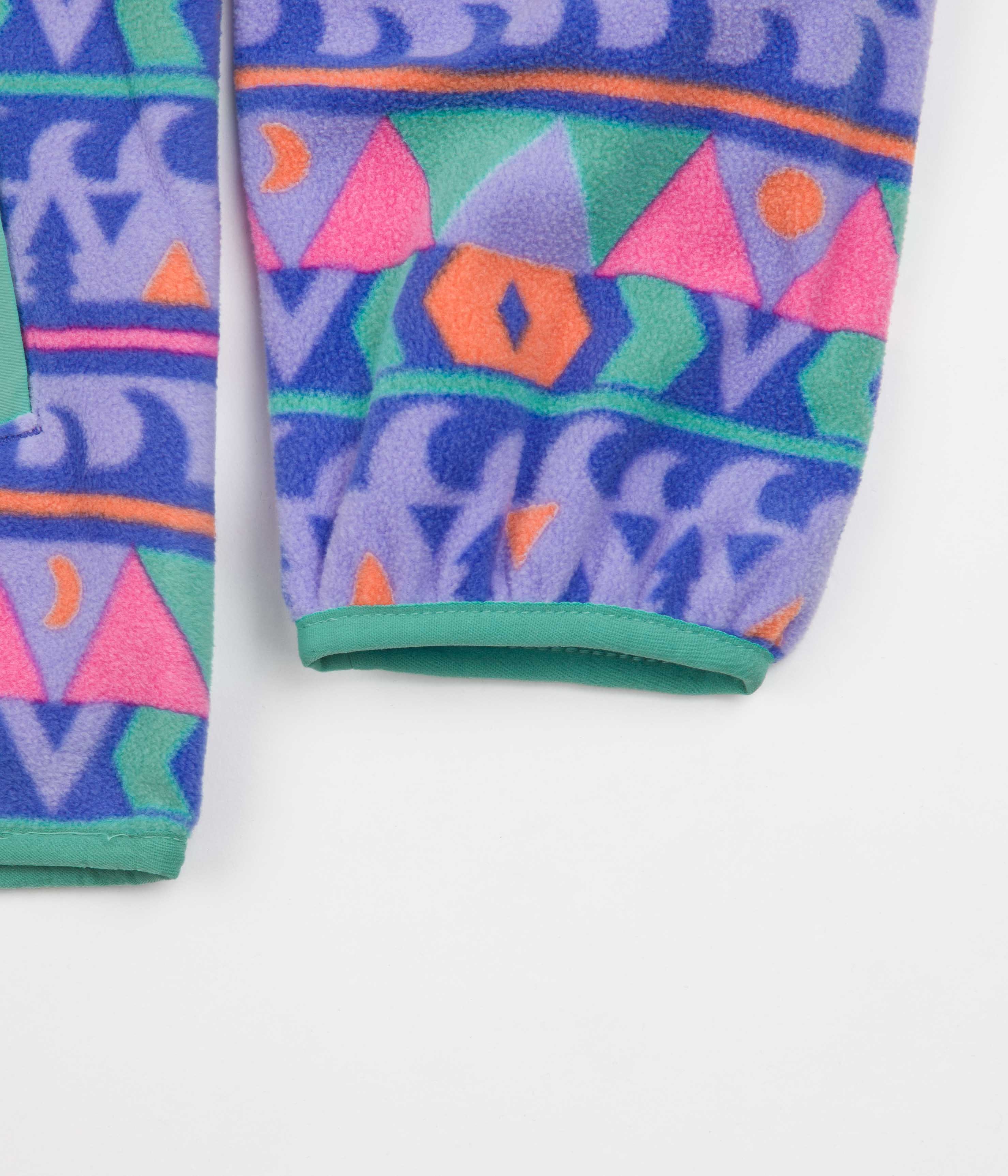 Columbia Back Bowl Lightweight Fleece - Purple Lotus Camp Blanket / Bright Aqua - Image 2