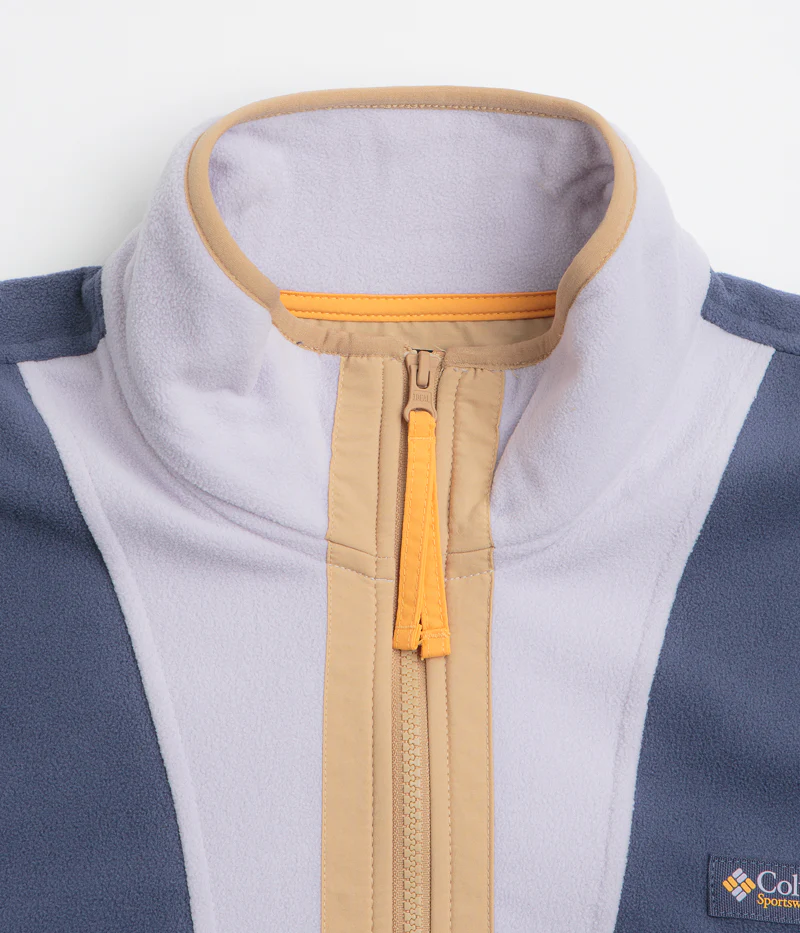 Columbia Backbowl II Lightweight Full Zip Fleece - Nocturnal / Lavender Pearl - Image 5