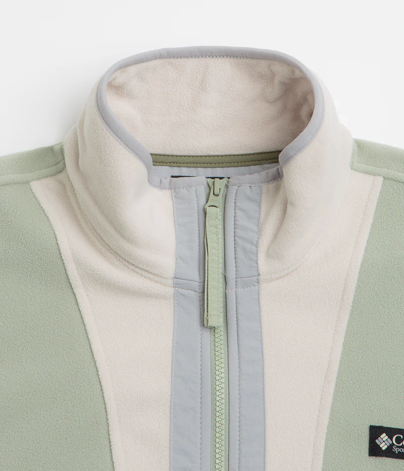 Columbia Backbowl II Lightweight Full Zip Fleece - Safari / Dark Stone - Image 4