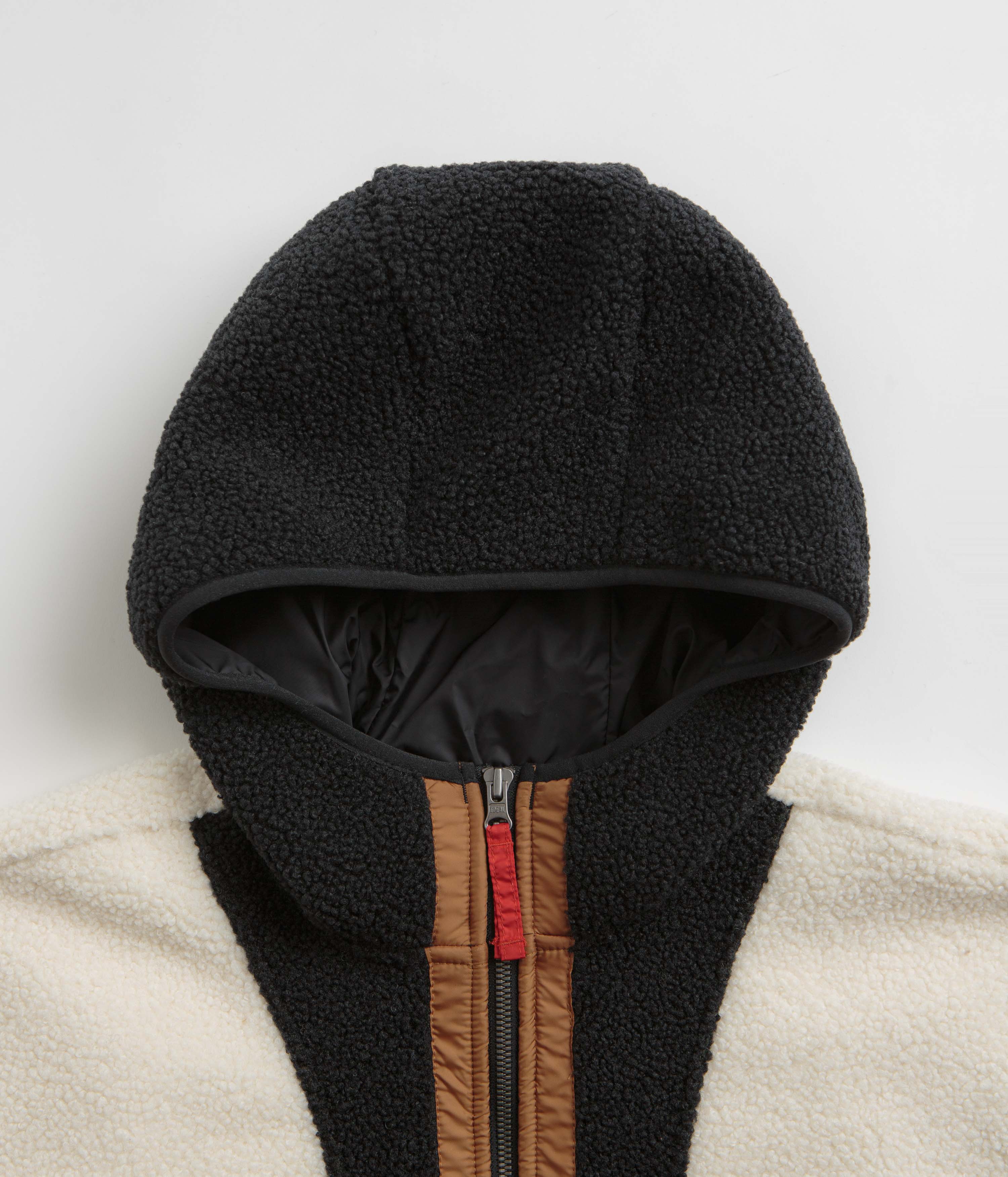 Columbia Backbowl II Remastered Full Zip Hoodie - Chalk / Black - Image 5