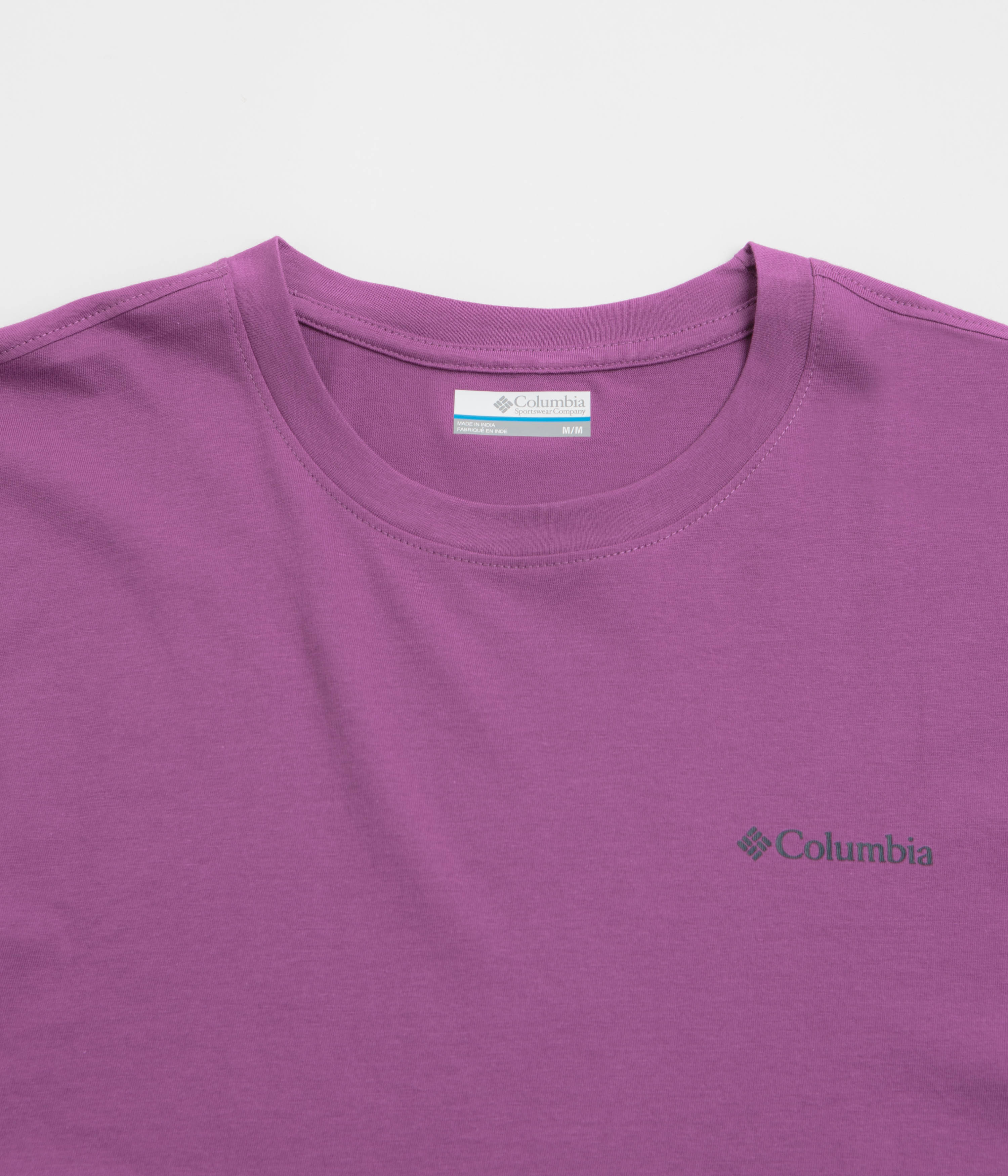 Columbia Black Butte Graphic T-Shirt - Razzle / Linear View - Image 3