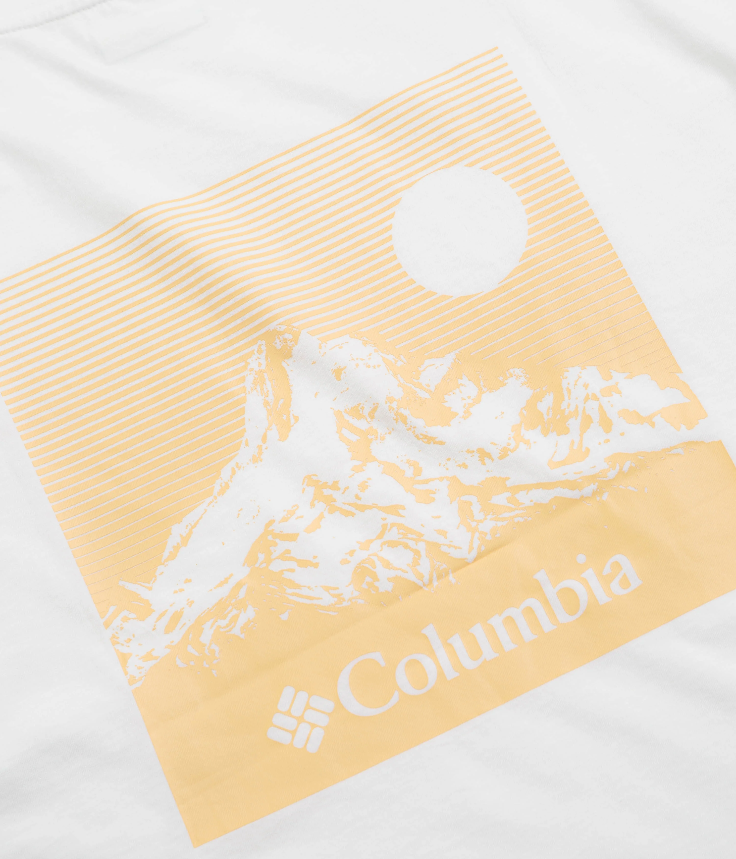 Columbia Black Butte Graphic T-Shirt - White / Linear View - Image 5