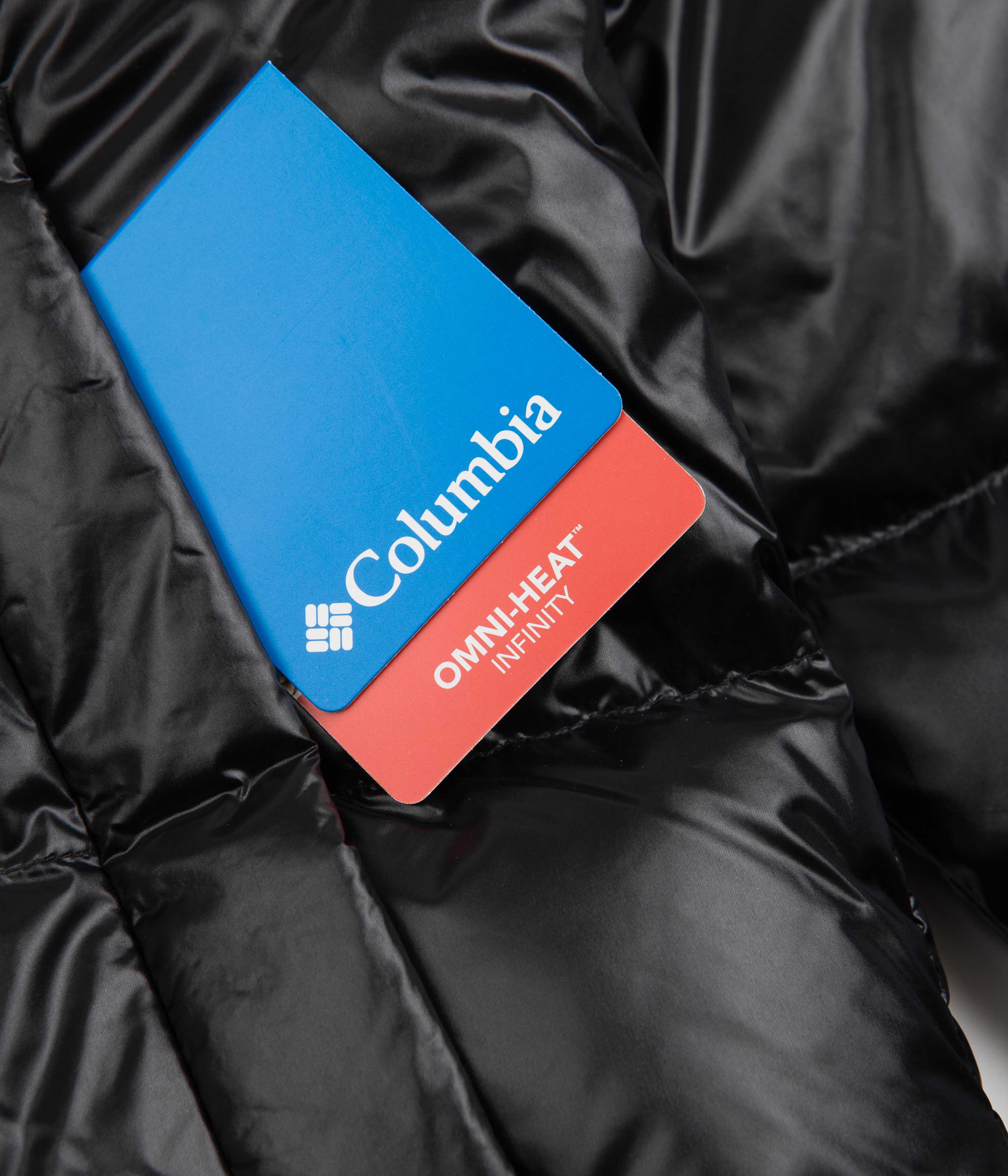 Columbia Bulo Point II Down Jacket - Black Shiny / Black - Image 3