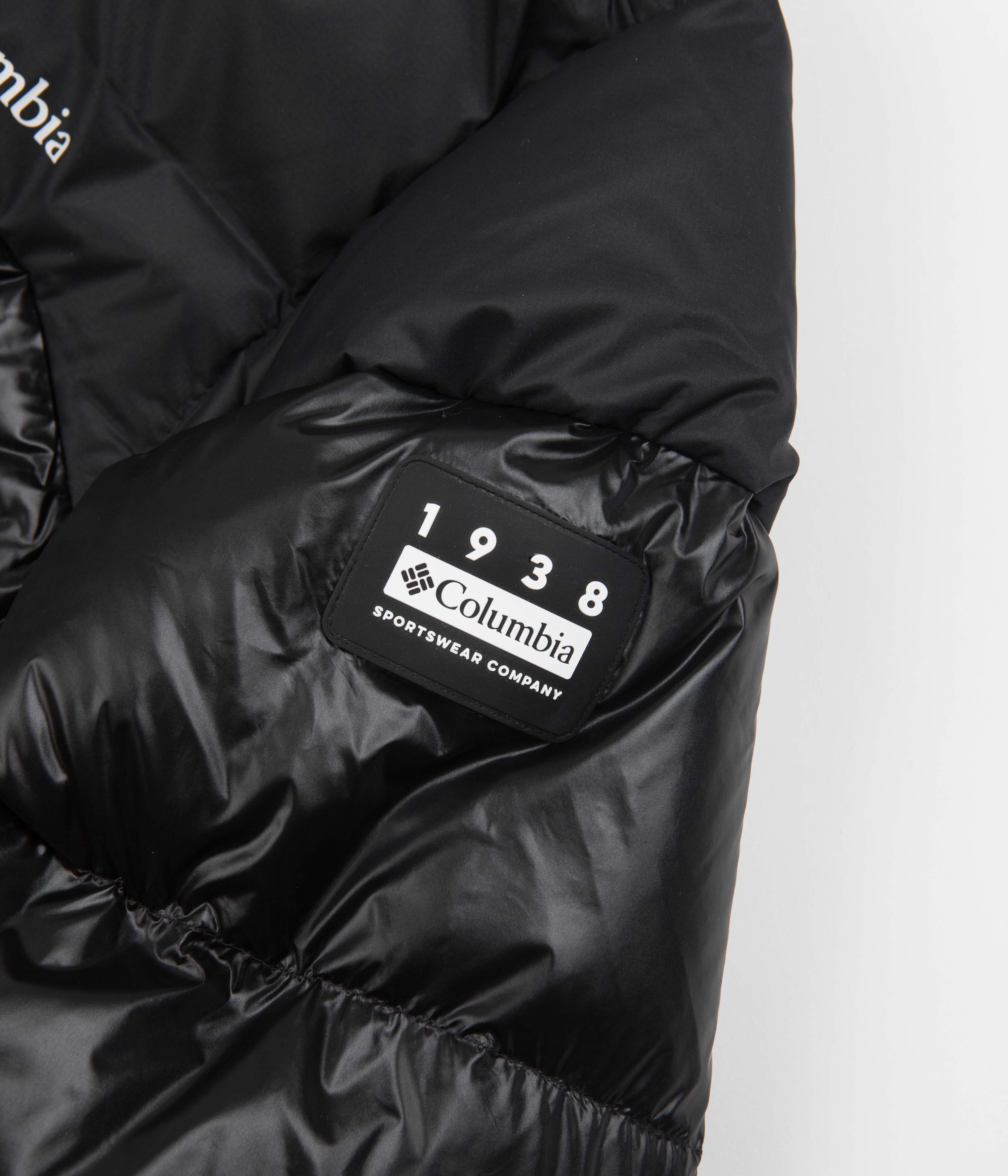 Columbia Bulo Point II Down Jacket - Black Shiny / Black - Image 9