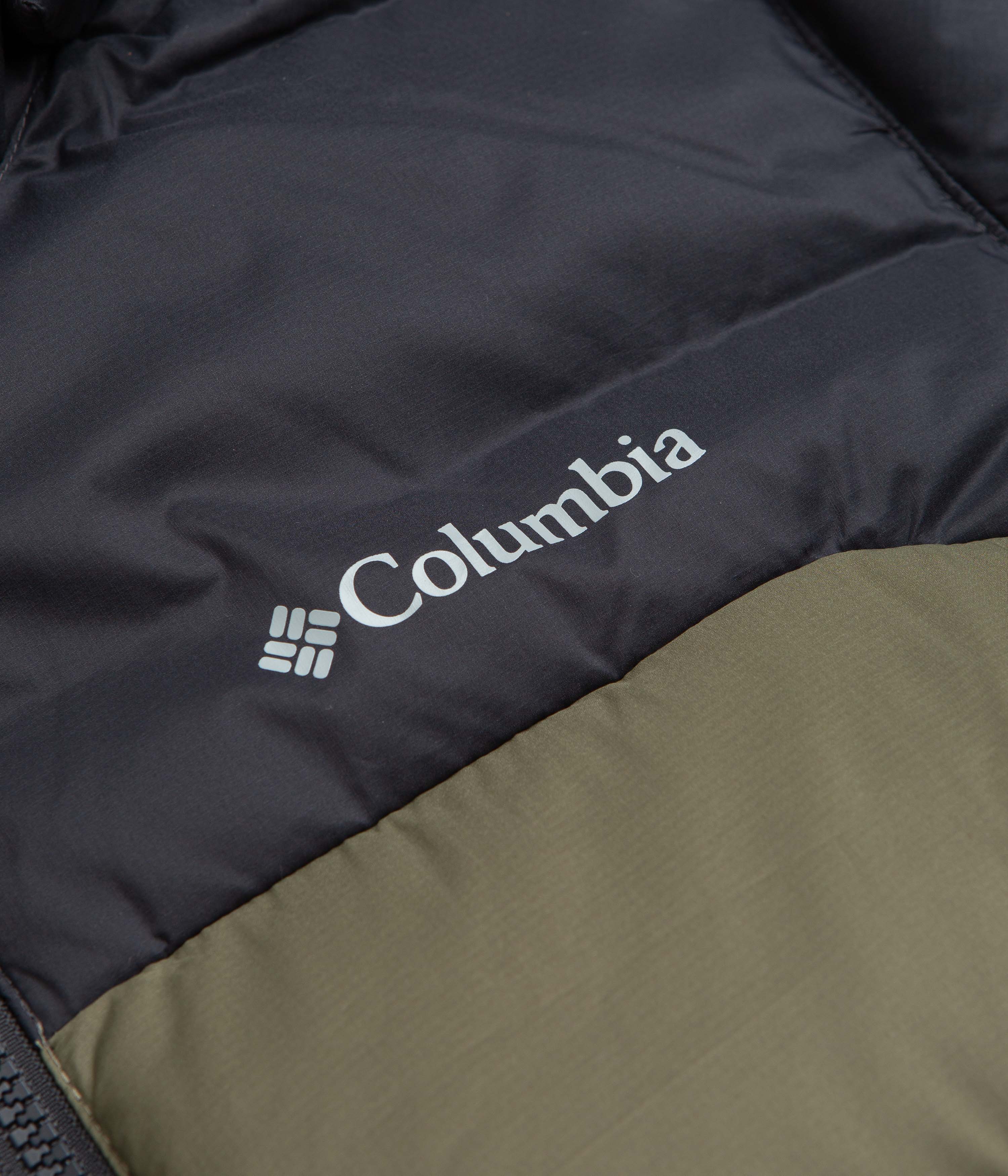 Columbia Bulo Point II Down Jacket - Stone Green / Shark - Image 4