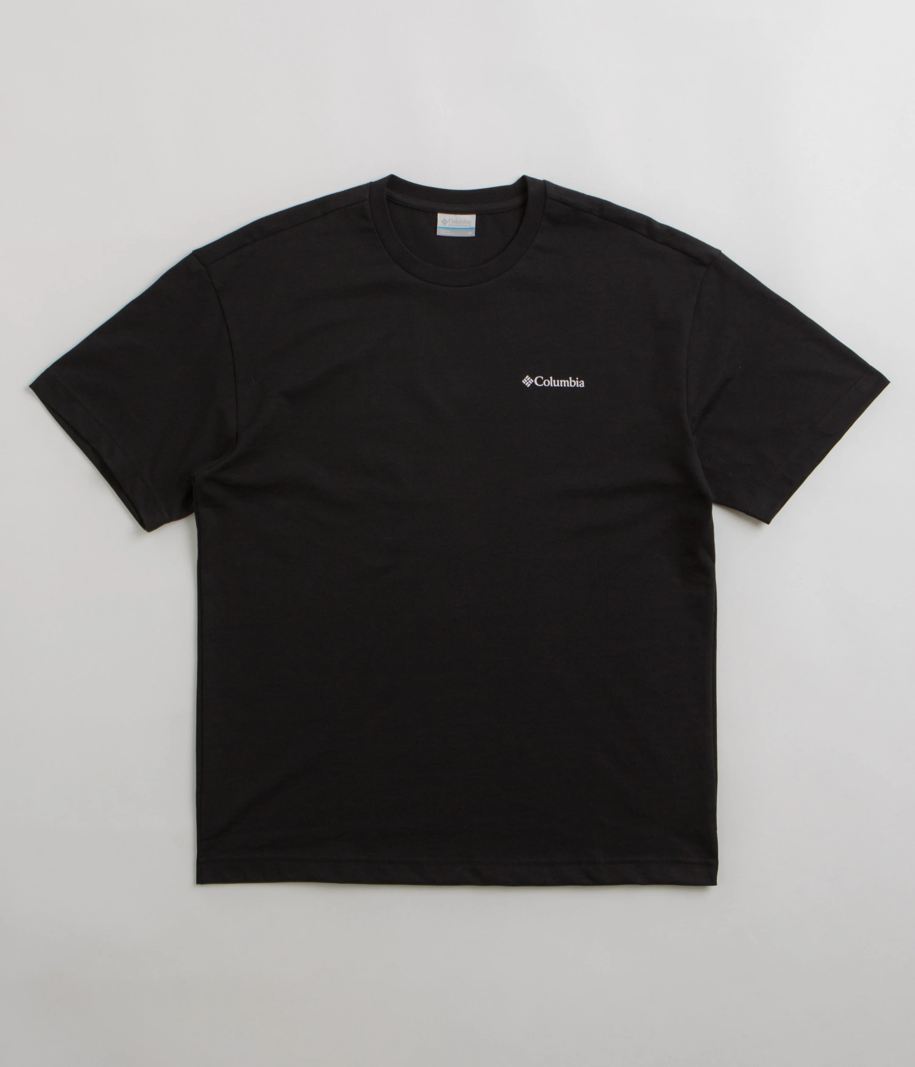 Columbia Burnt Lake Graphic T-Shirt - Black / Branded Jumble - Image 2