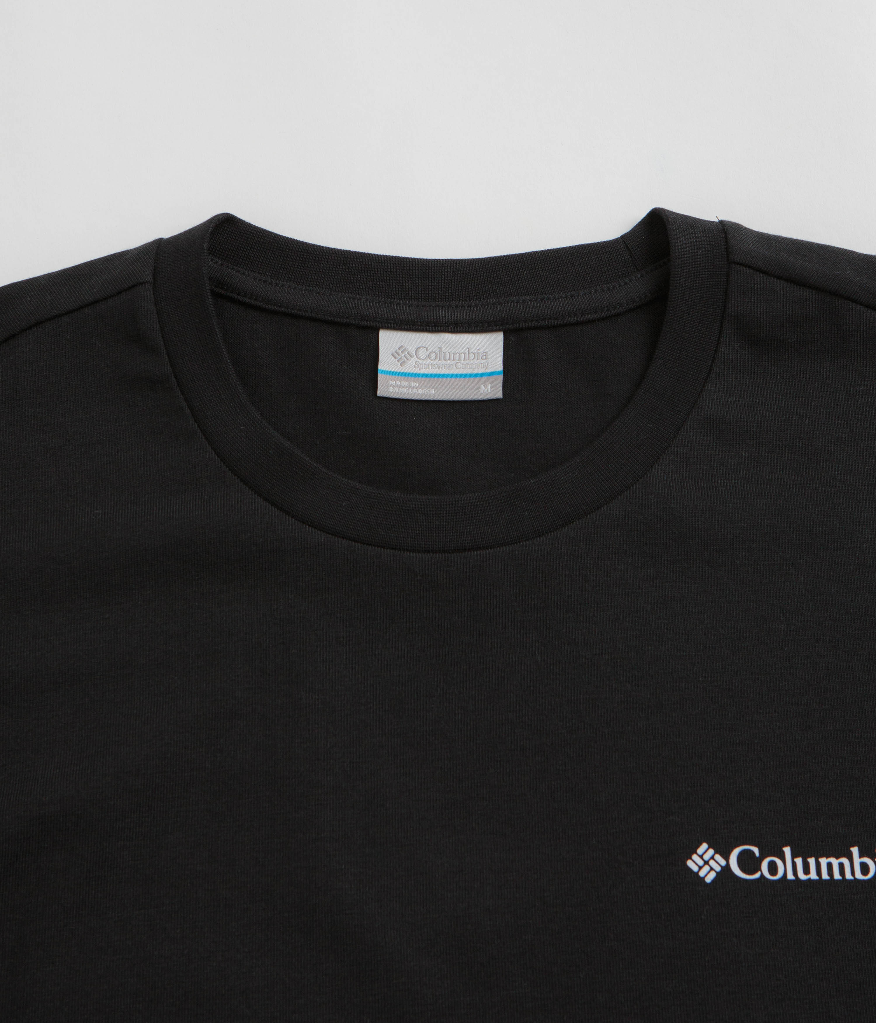 Columbia Burnt Lake Graphic T-Shirt - Black / Branded Jumble - Image 4