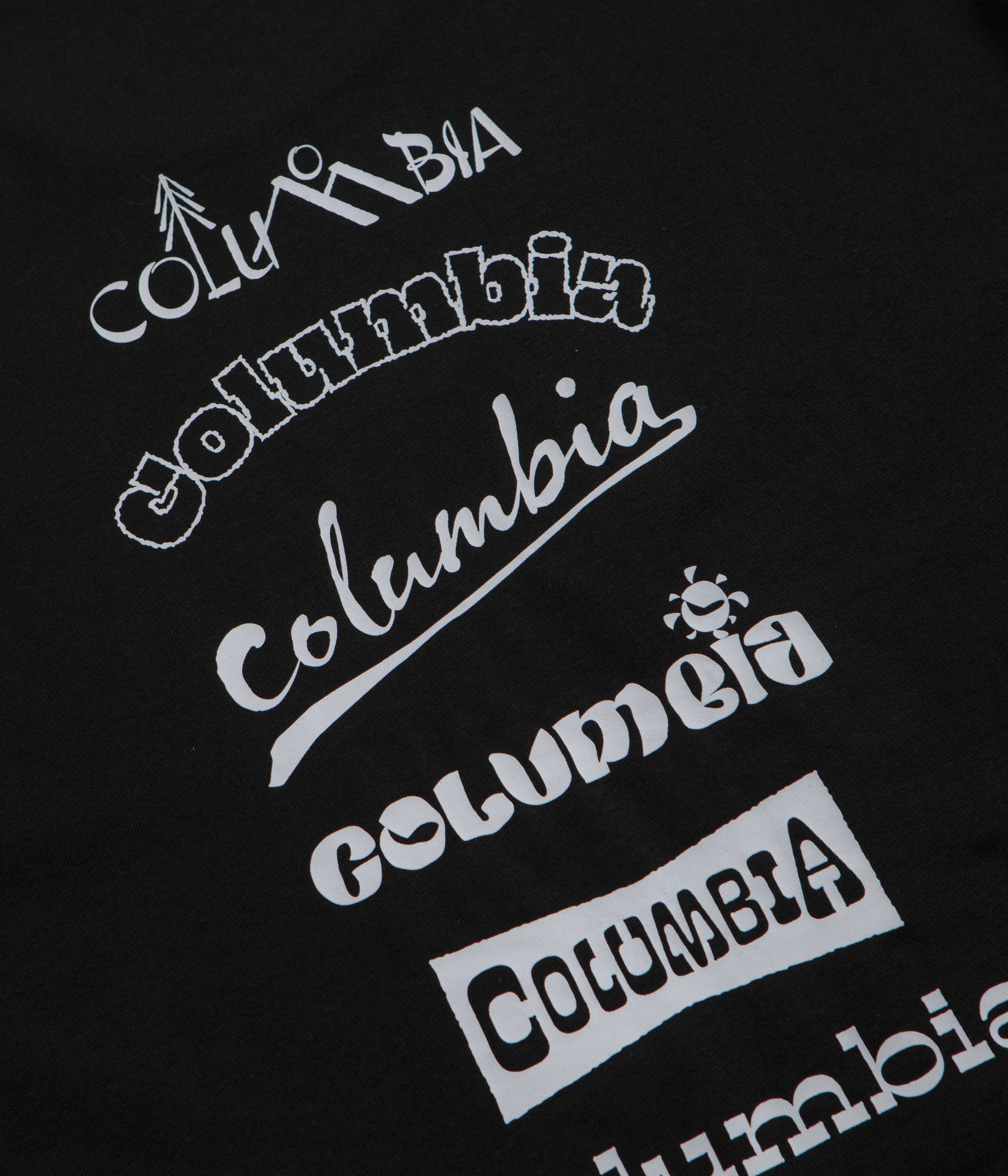 Columbia Burnt Lake Graphic T-Shirt - Black / Branded Jumble - Image 5