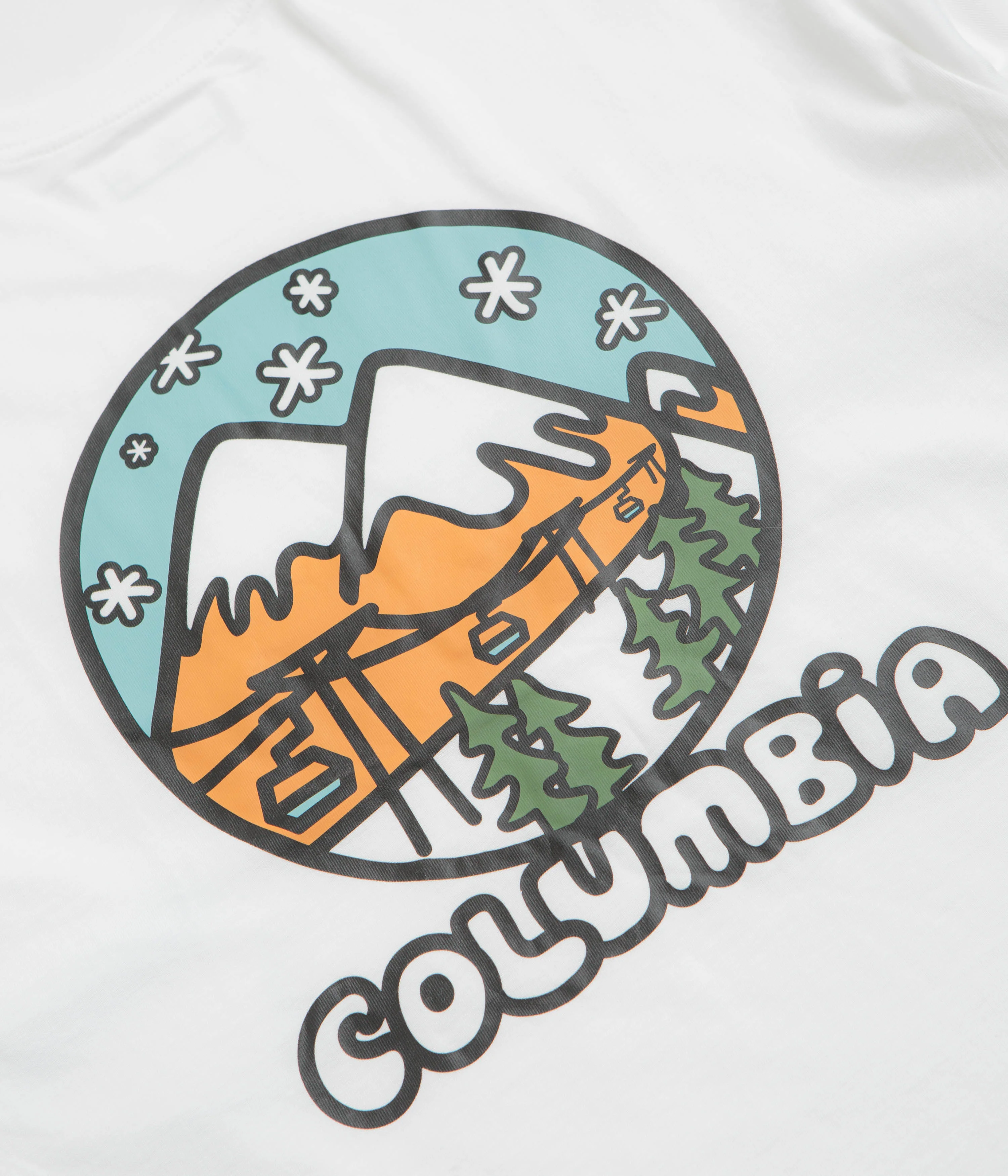 Columbia Camp Keller Graphic T-Shirt - White - Image 5