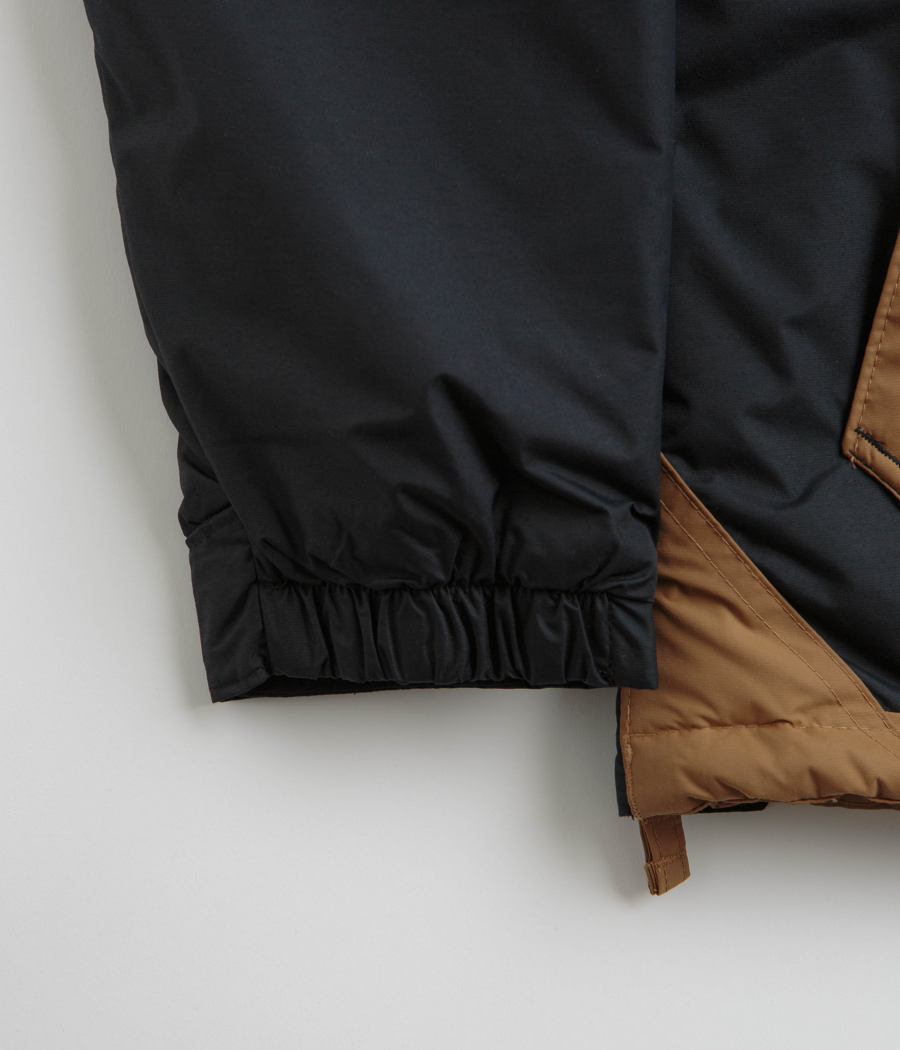 Columbia Challenger II Insulated Pullover Jacket - Black / Camel Brown - Image 3