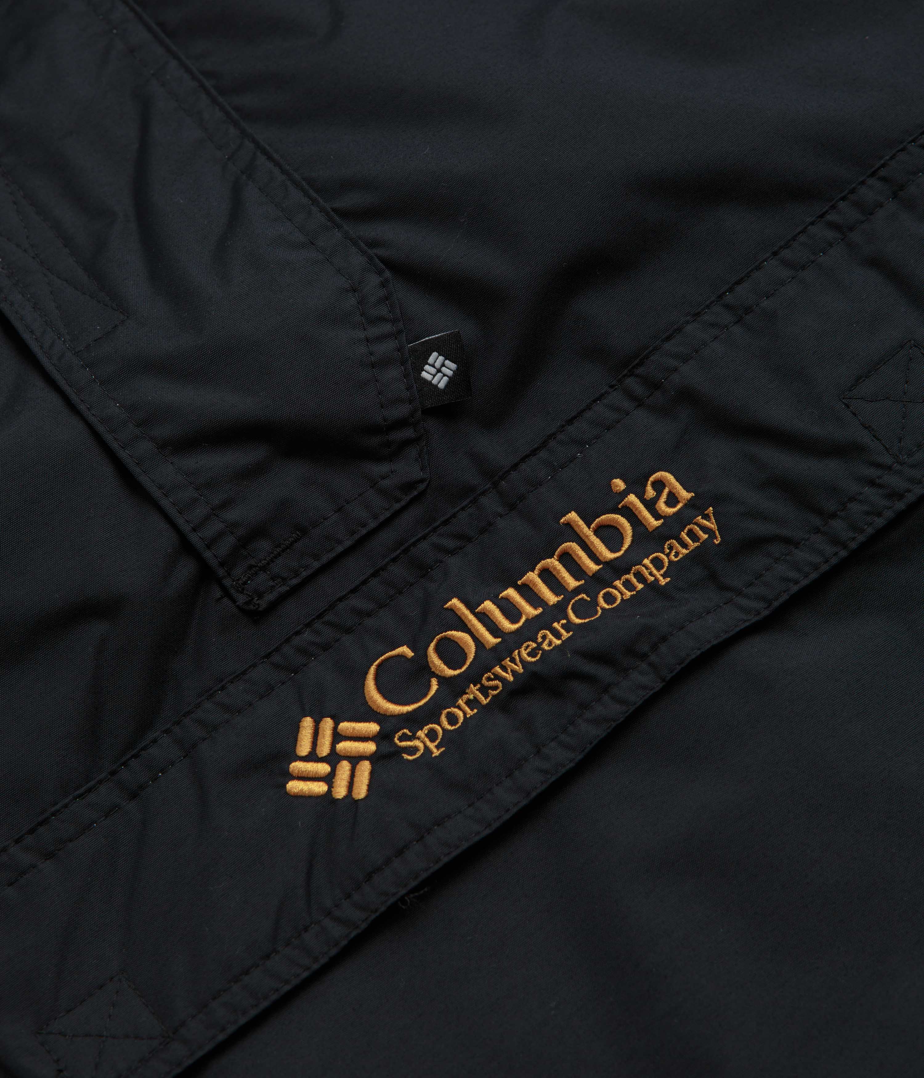 Columbia Challenger II Insulated Pullover Jacket - Black / Camel Brown - Image 4