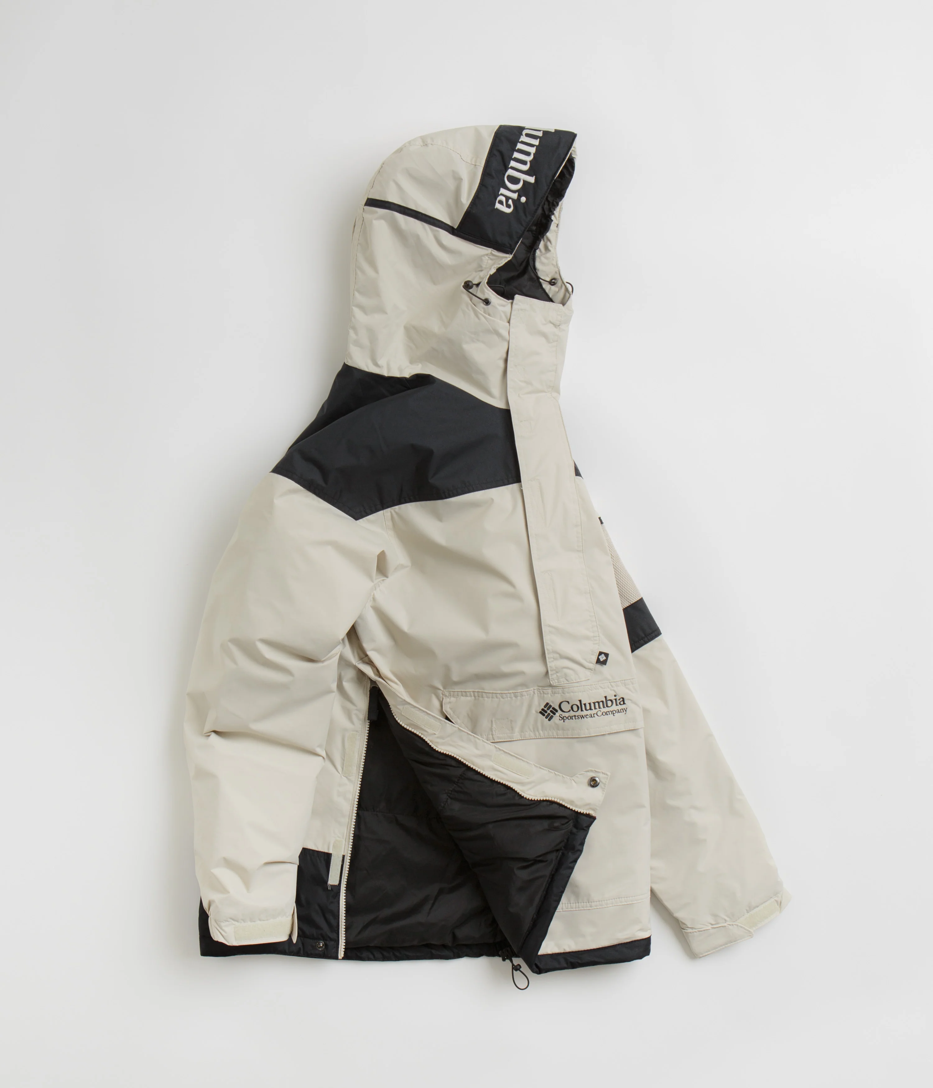 Columbia Challenger II Insulated Pullover Jacket - Dark Stone / Black - Image 2