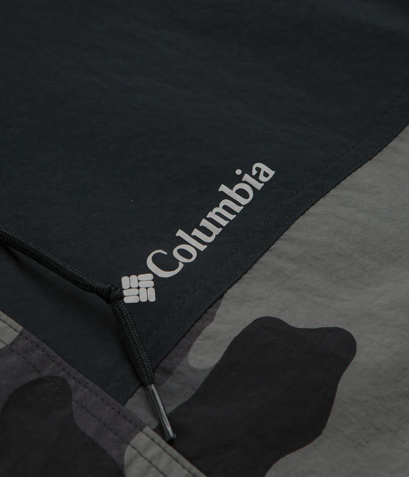 Columbia Challenger II Printed Windbreaker Jacket - Black Mod Camo / Black - Image 5