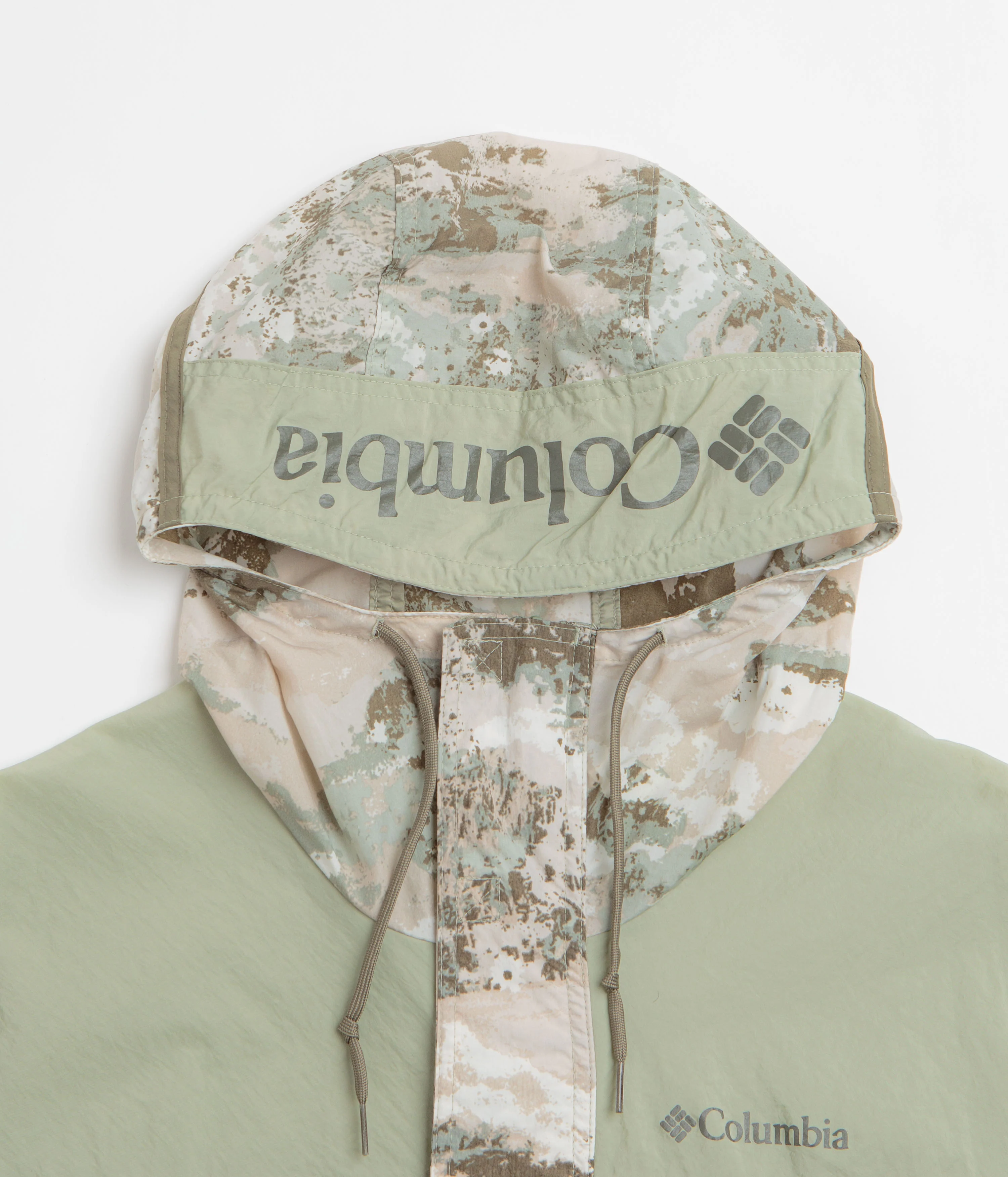 Columbia Challenger II Printed Windbreaker Jacket - Safari Fieldaze / Safari - Image 4