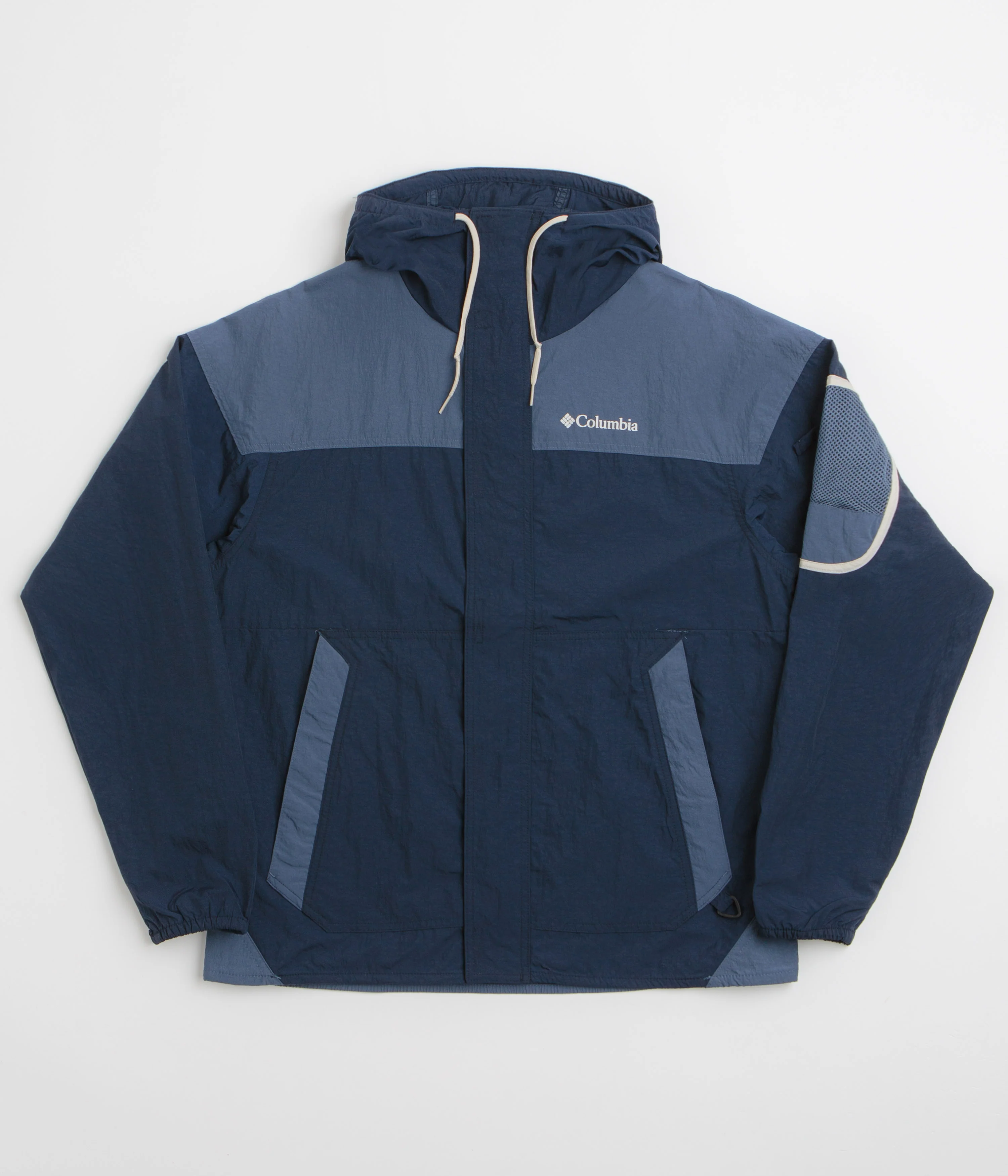 Columbia Challenger II Windbreaker Jacket - Collegiate Navy / Dark Mountain