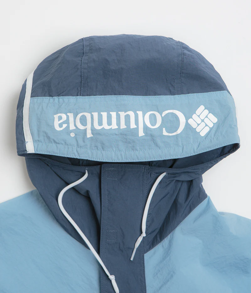 Columbia Challenger II Windbreaker Jacket - Dark Mountain / Ripple Blue - Image 4