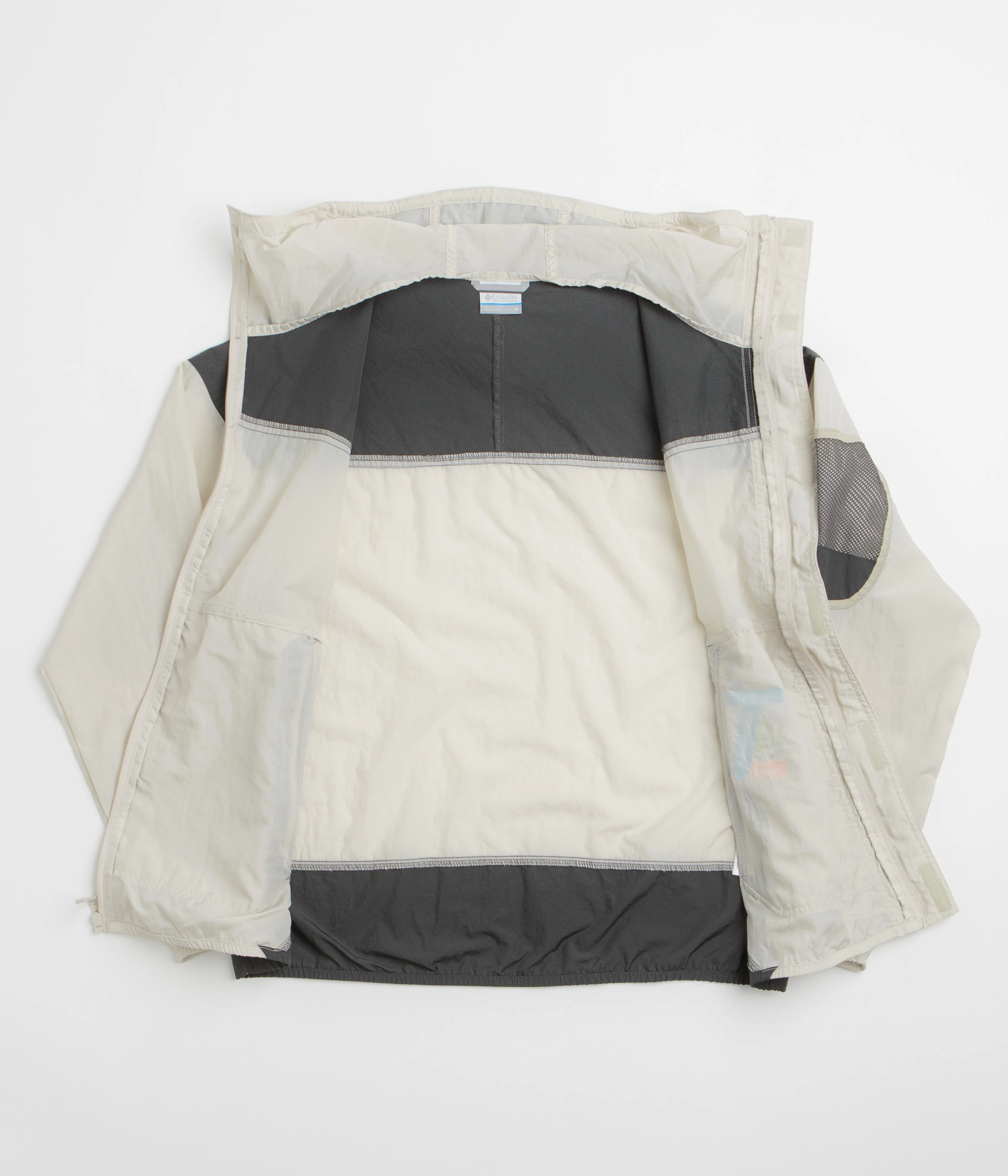 Columbia Challenger II Windbreaker Jacket - Dark Stone / Shark / Ancient Fossil - Image 2