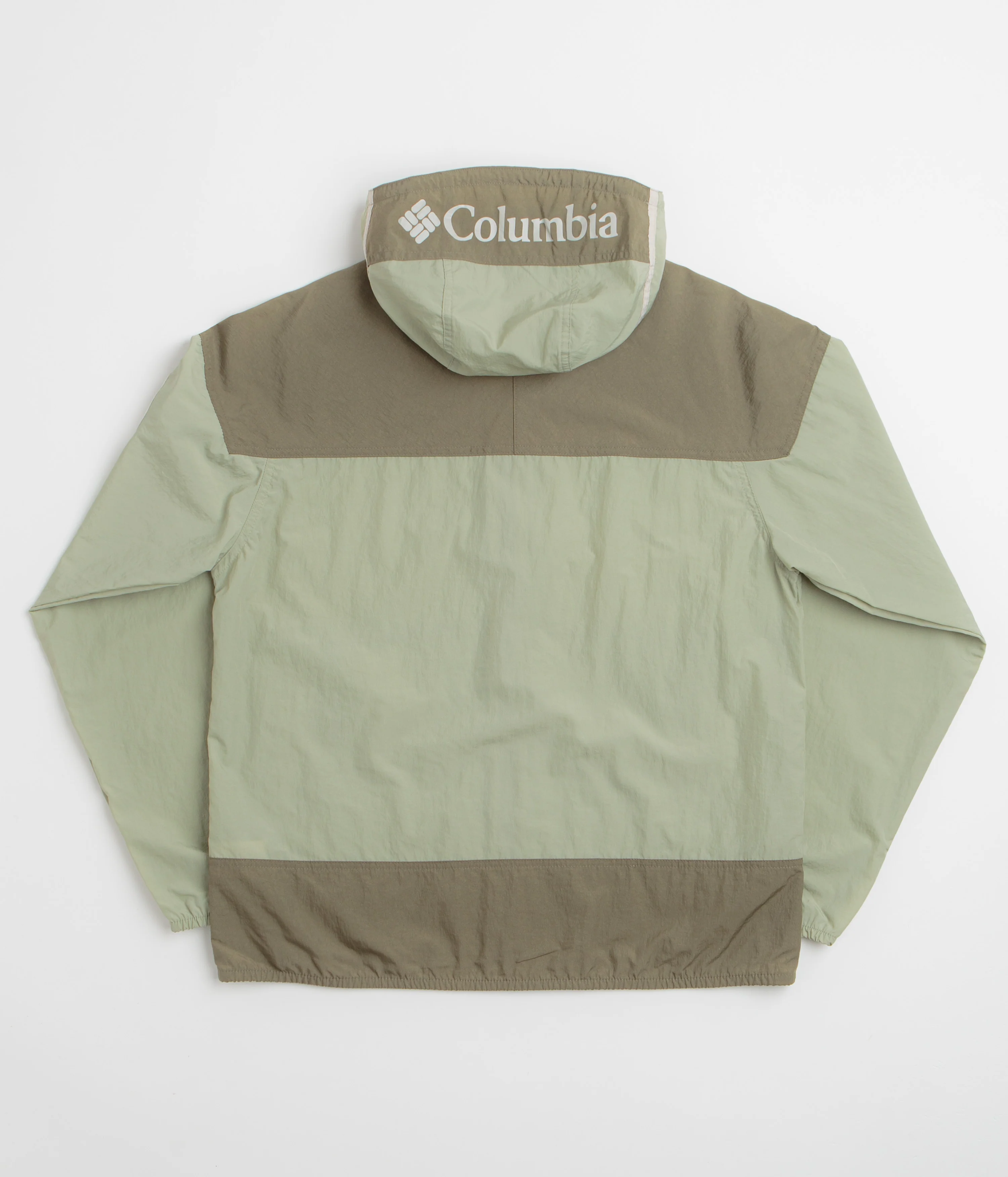 Columbia Challenger II Windbreaker Jacket - Safari / Stone Green - Image 3
