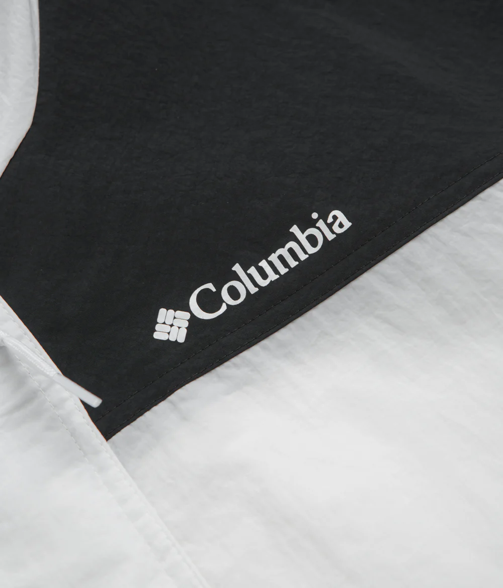 Columbia Challenger II Windbreaker Jacket - White / Black - Image 4