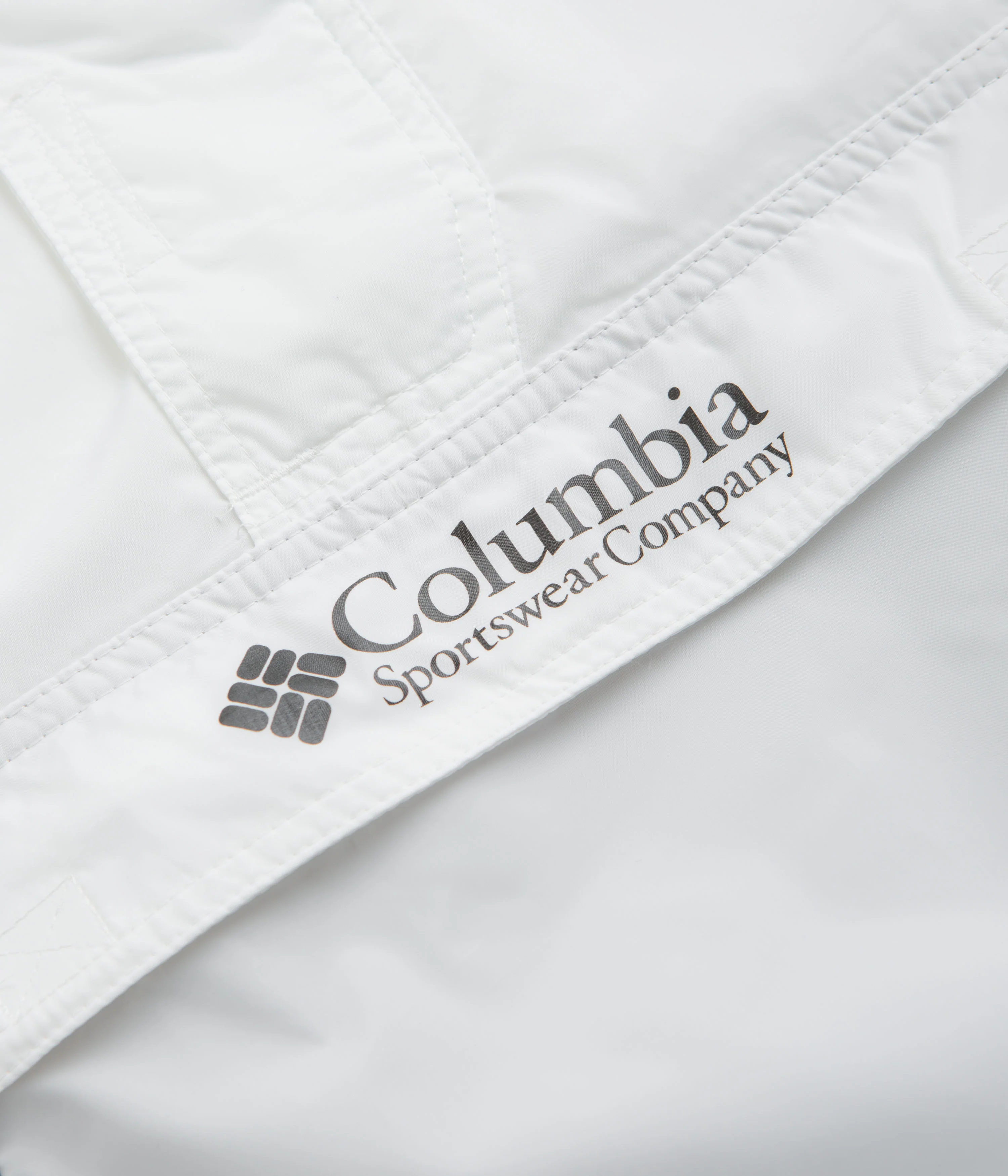 Columbia Challenger II Windbreaker Jacket - White / Black / White - Image 3
